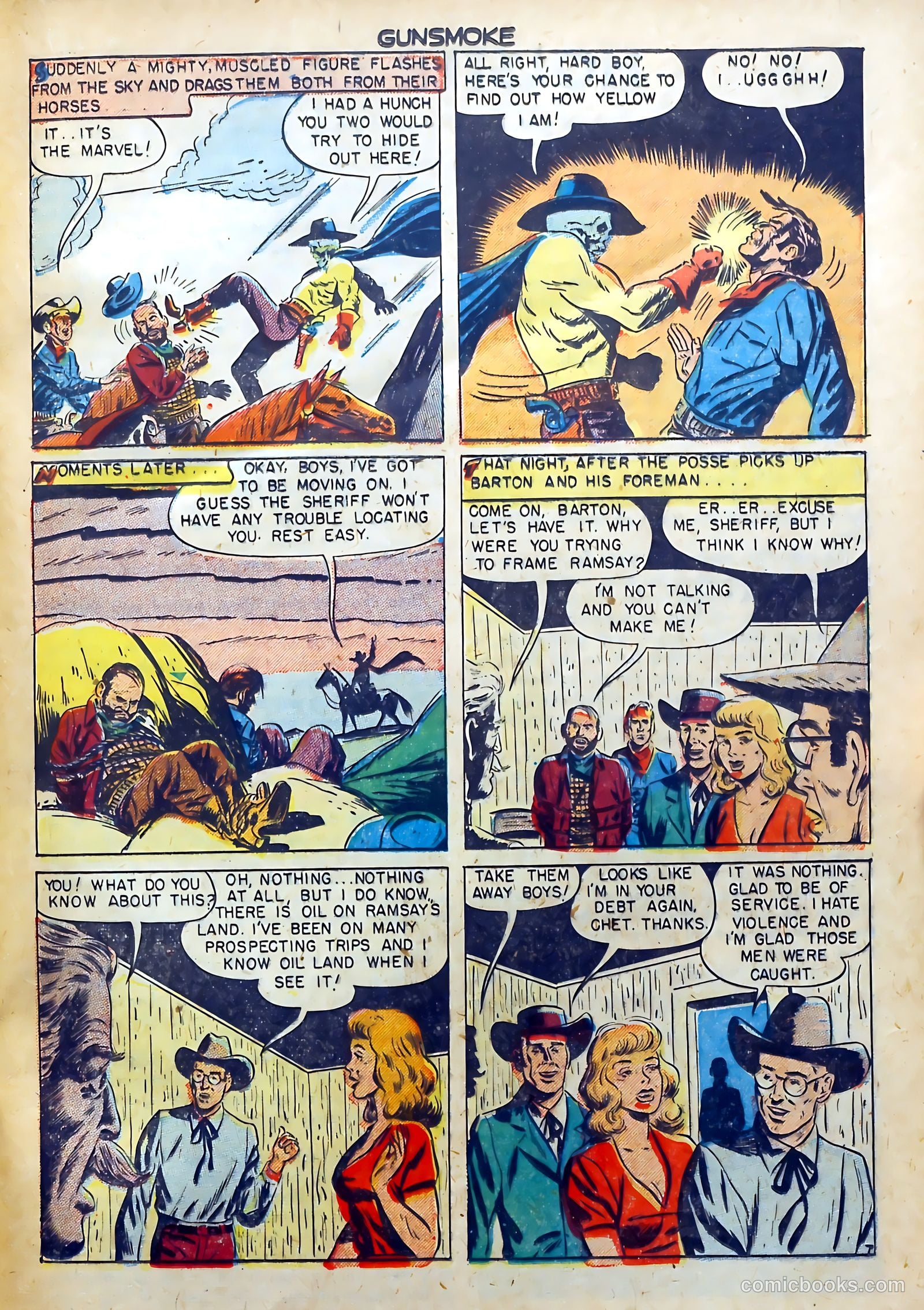 Gunsmoke #8 (1950) — page 17 of 36