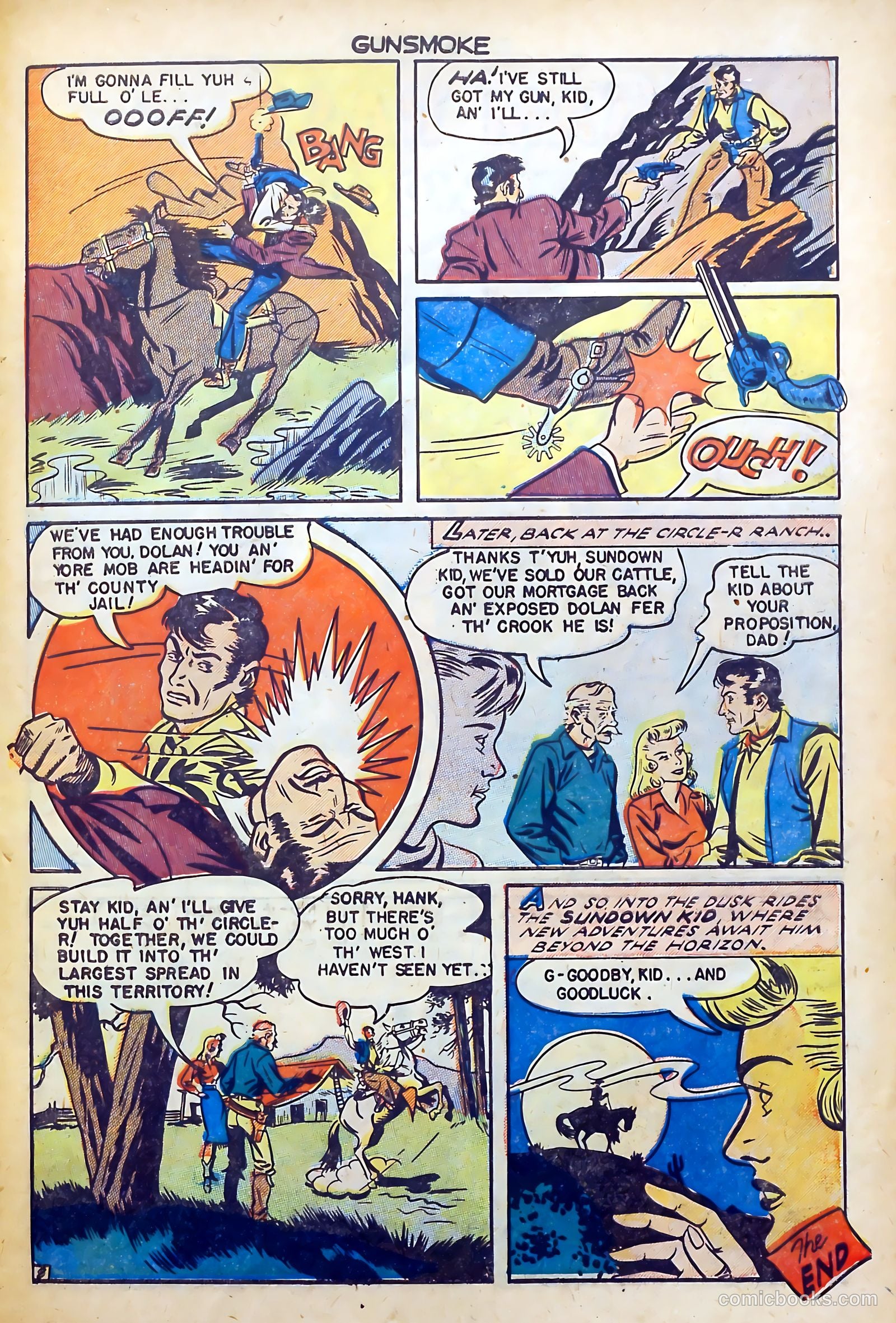 Gunsmoke #8 (1950) — page 27 of 36