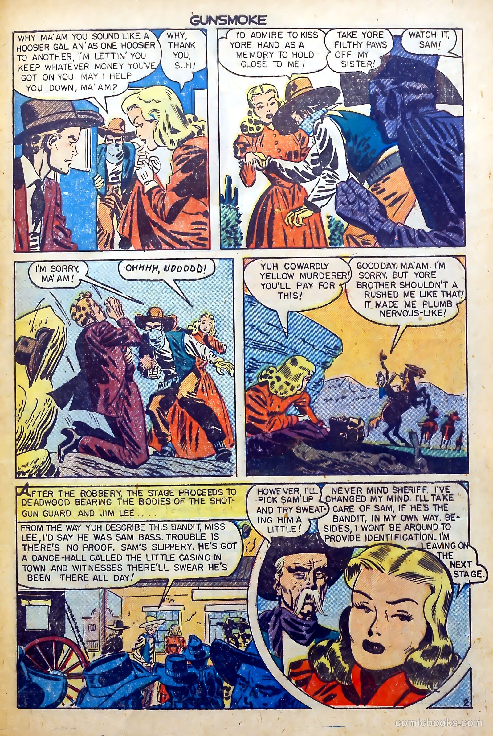 Gunsmoke #8 (1950) — page 29 of 36