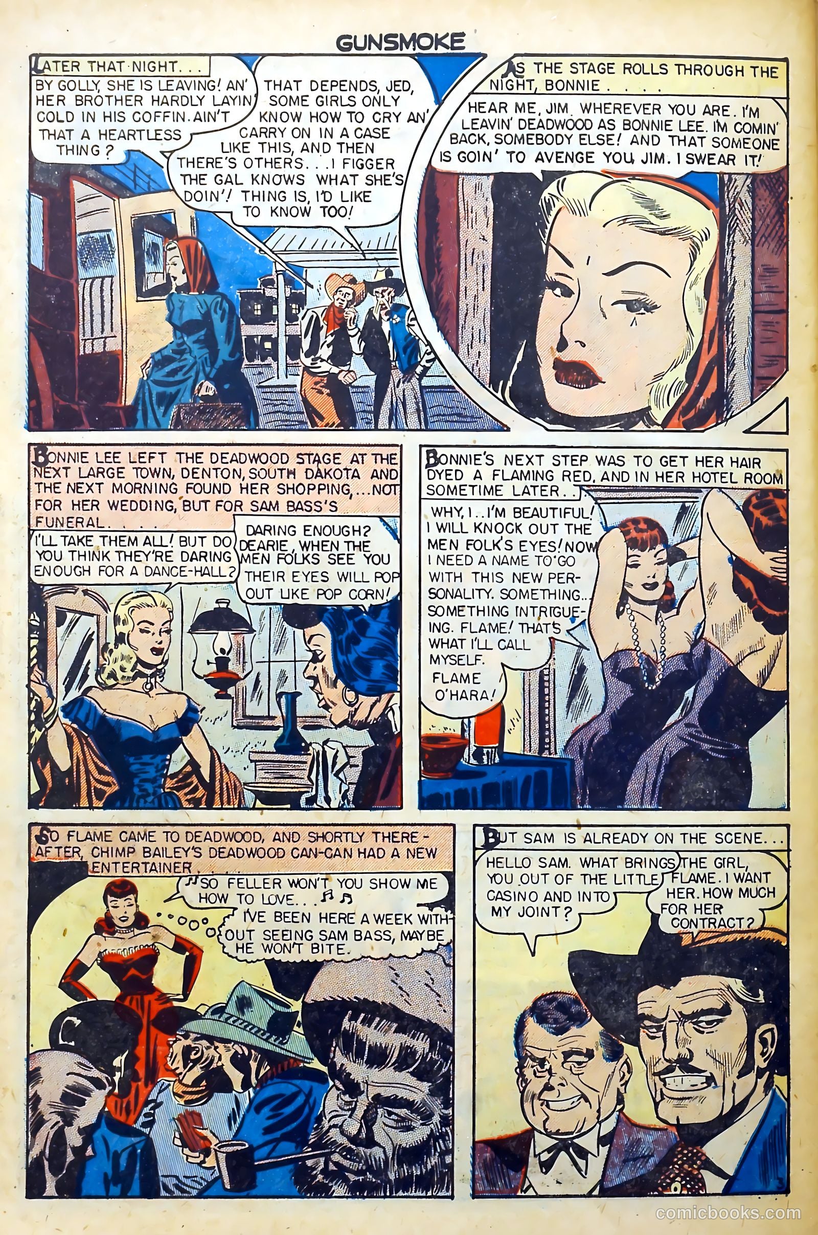 Gunsmoke #8 (1950) — page 30 of 36