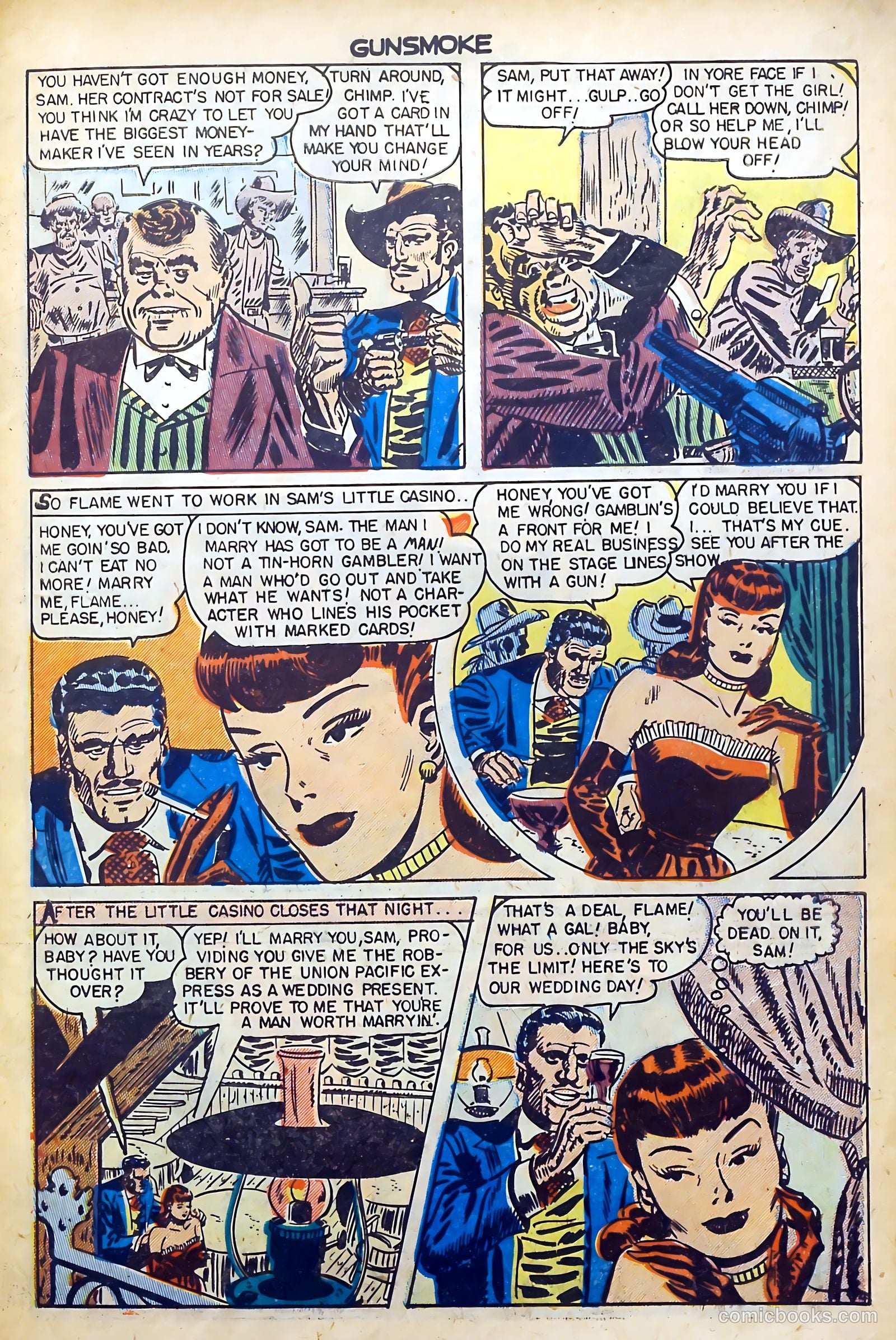 Gunsmoke #8 (1950) — page 31 of 36