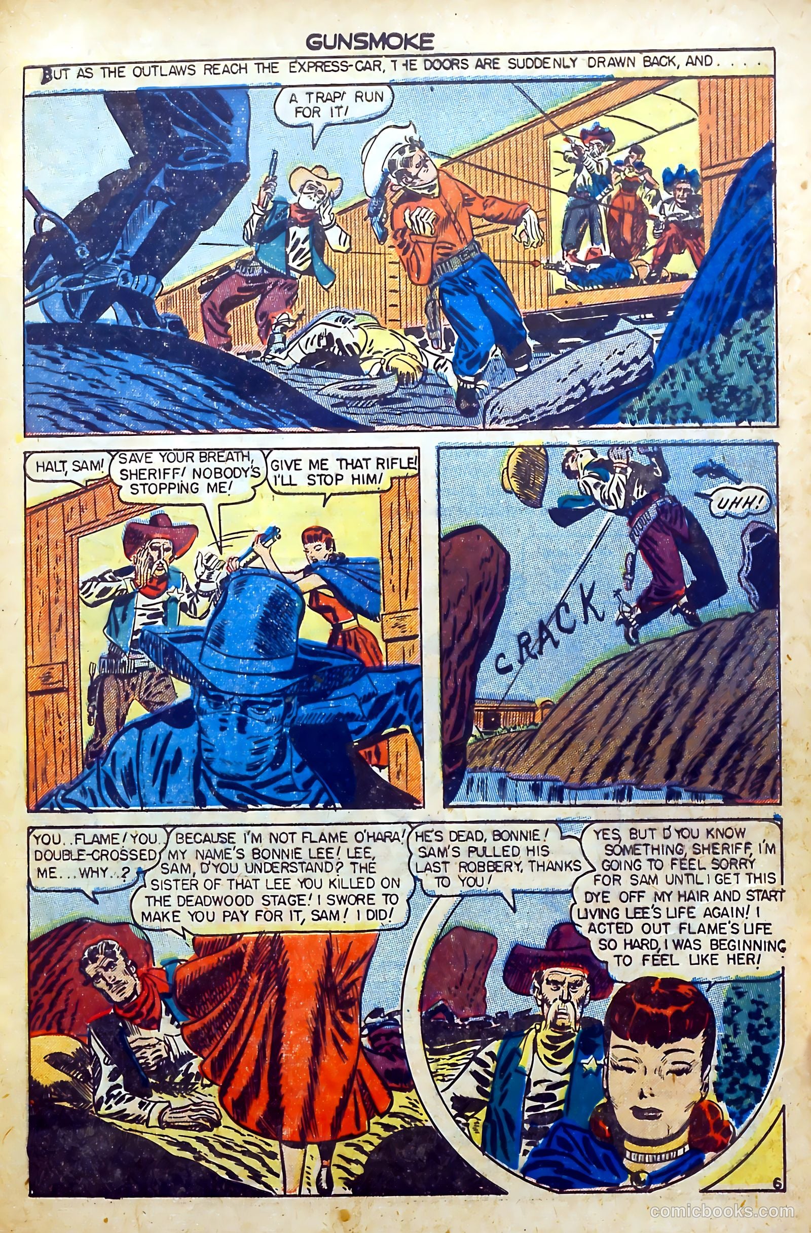 Gunsmoke #8 (1950) — page 33 of 36