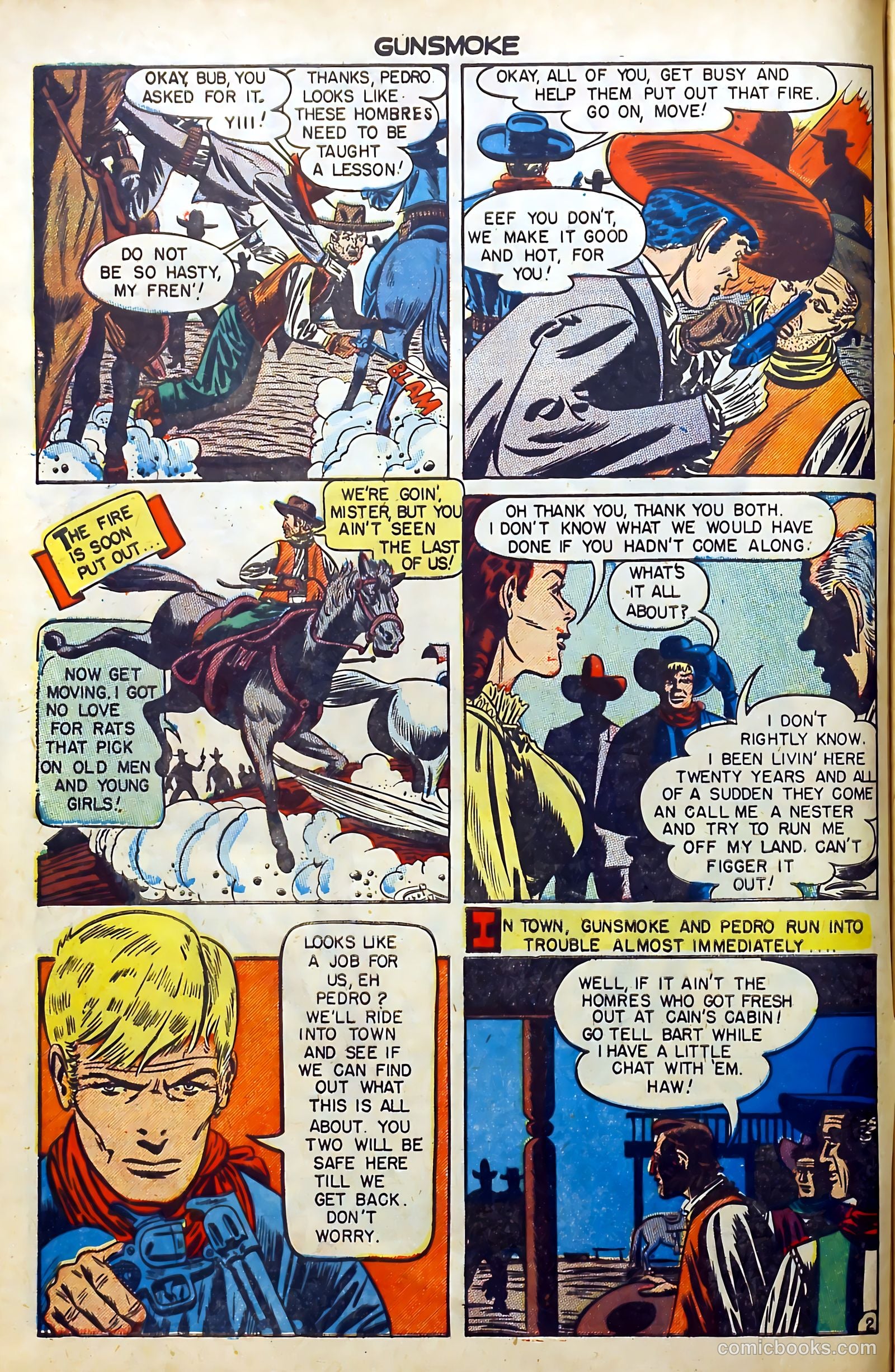 Gunsmoke #9 (1950) — page 4 of 36