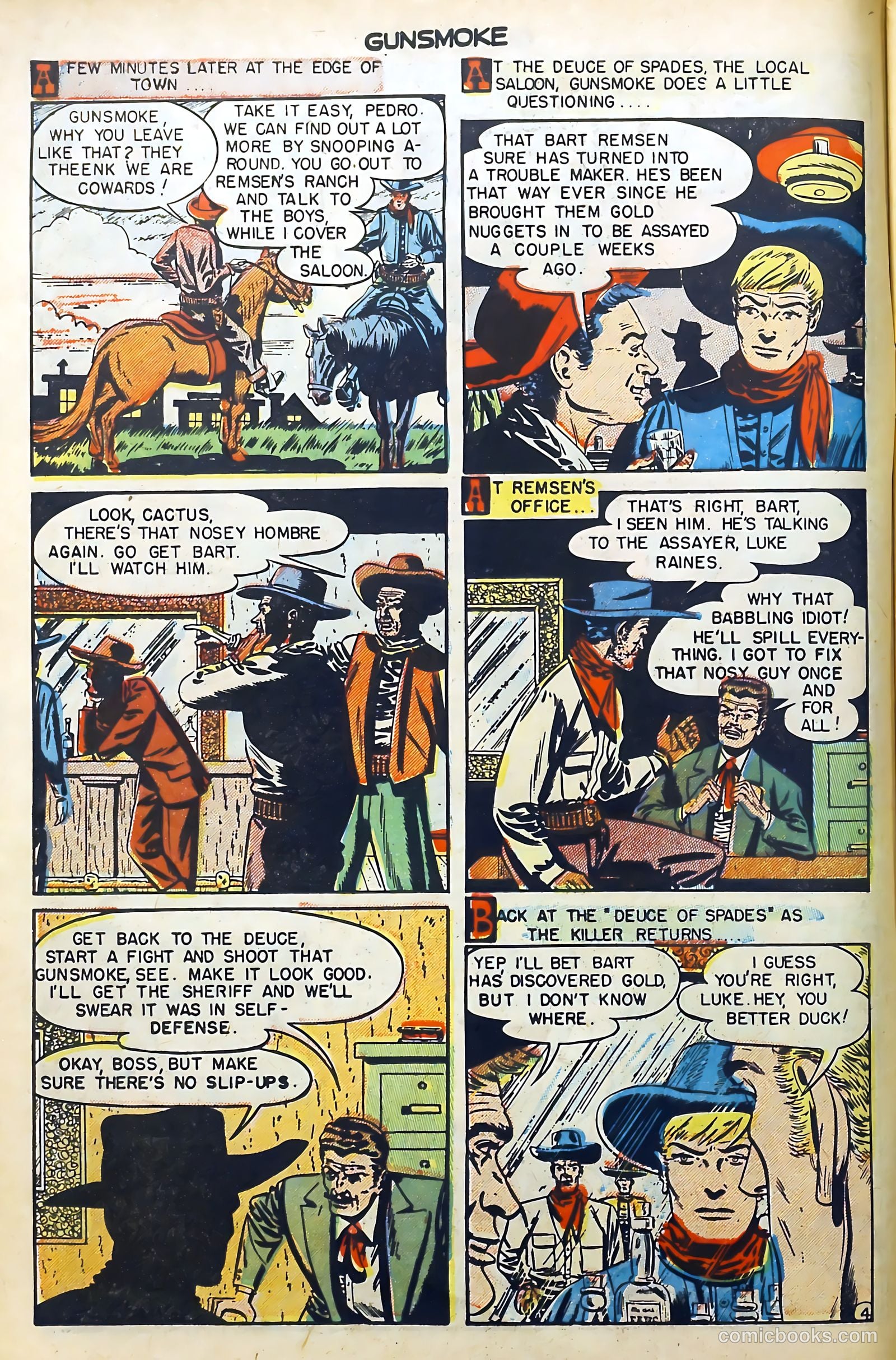 Gunsmoke #9 (1950) — page 6 of 36