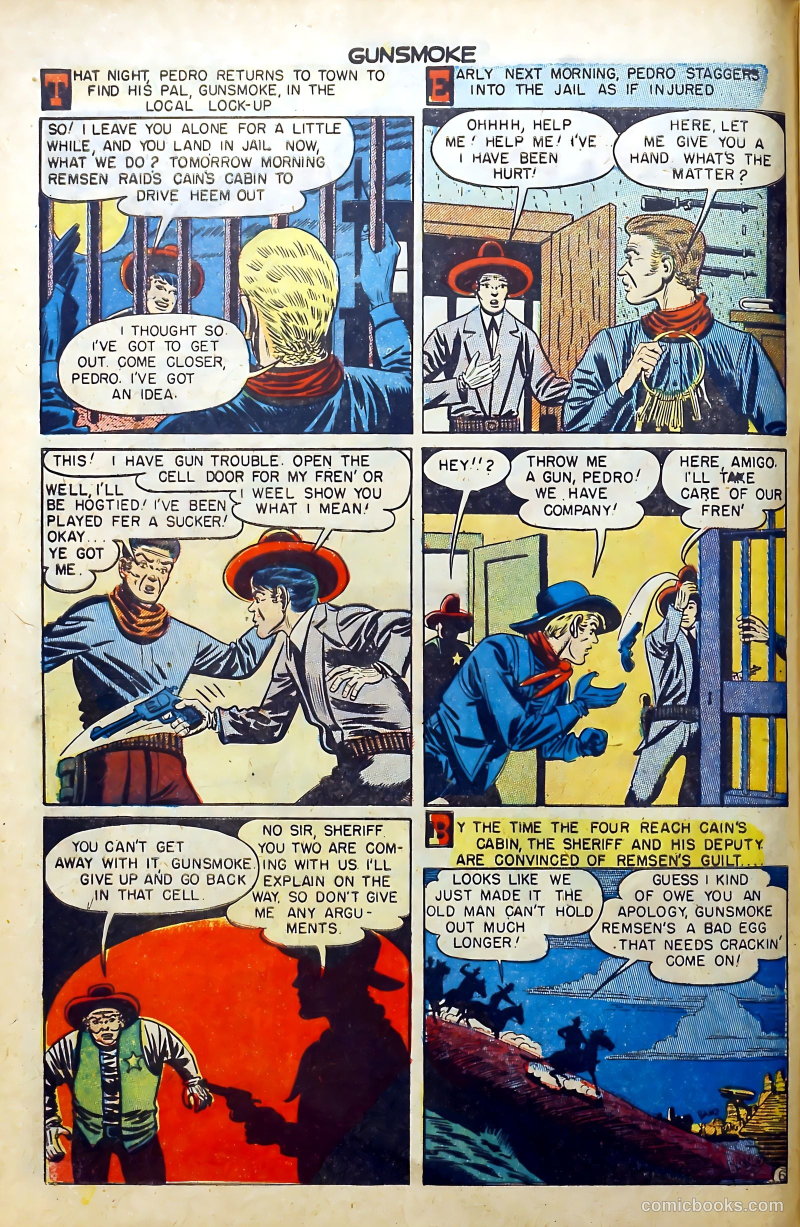 Gunsmoke #9 (1950) — page 8 of 36