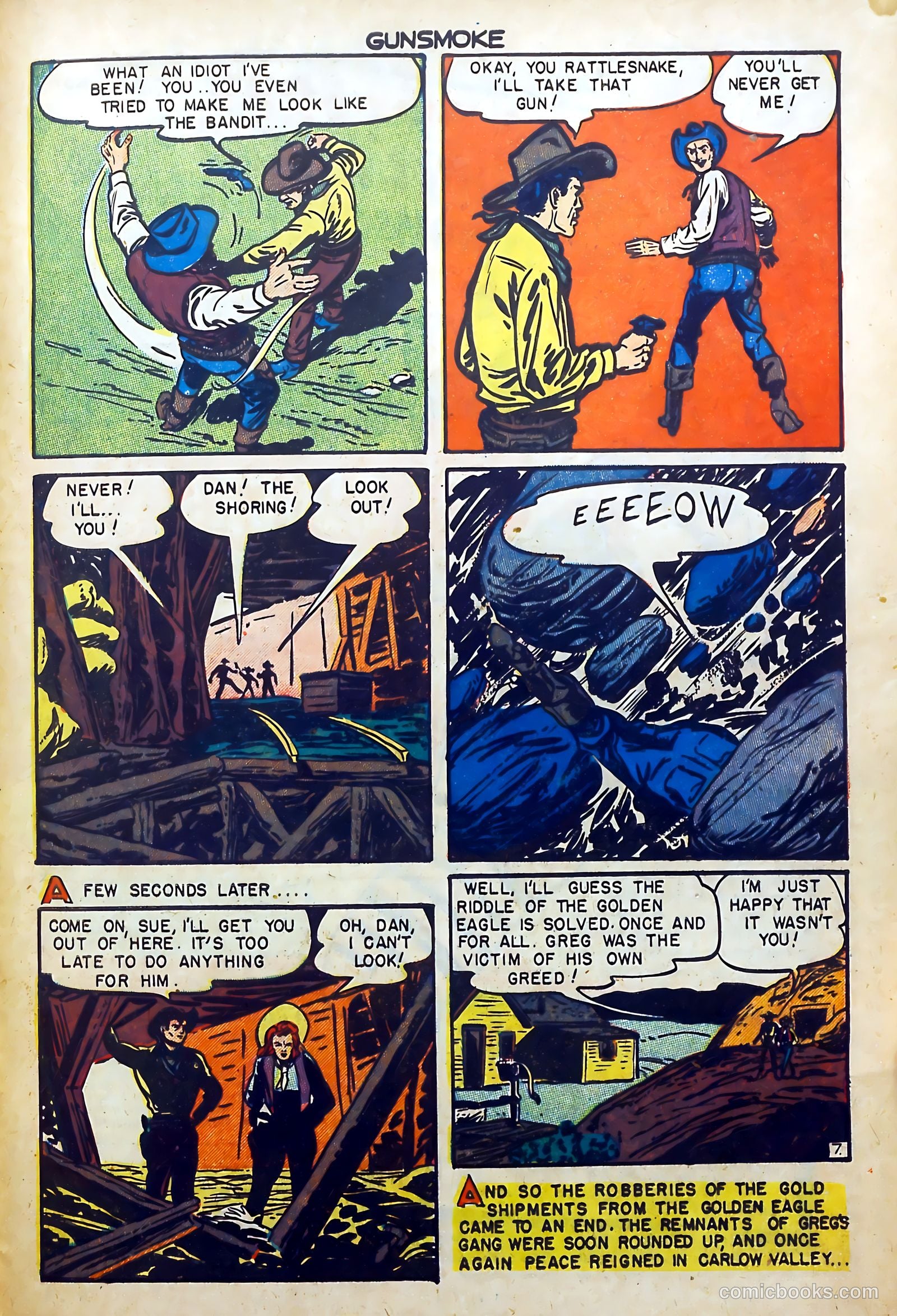 Gunsmoke #9 (1950) — page 33 of 36
