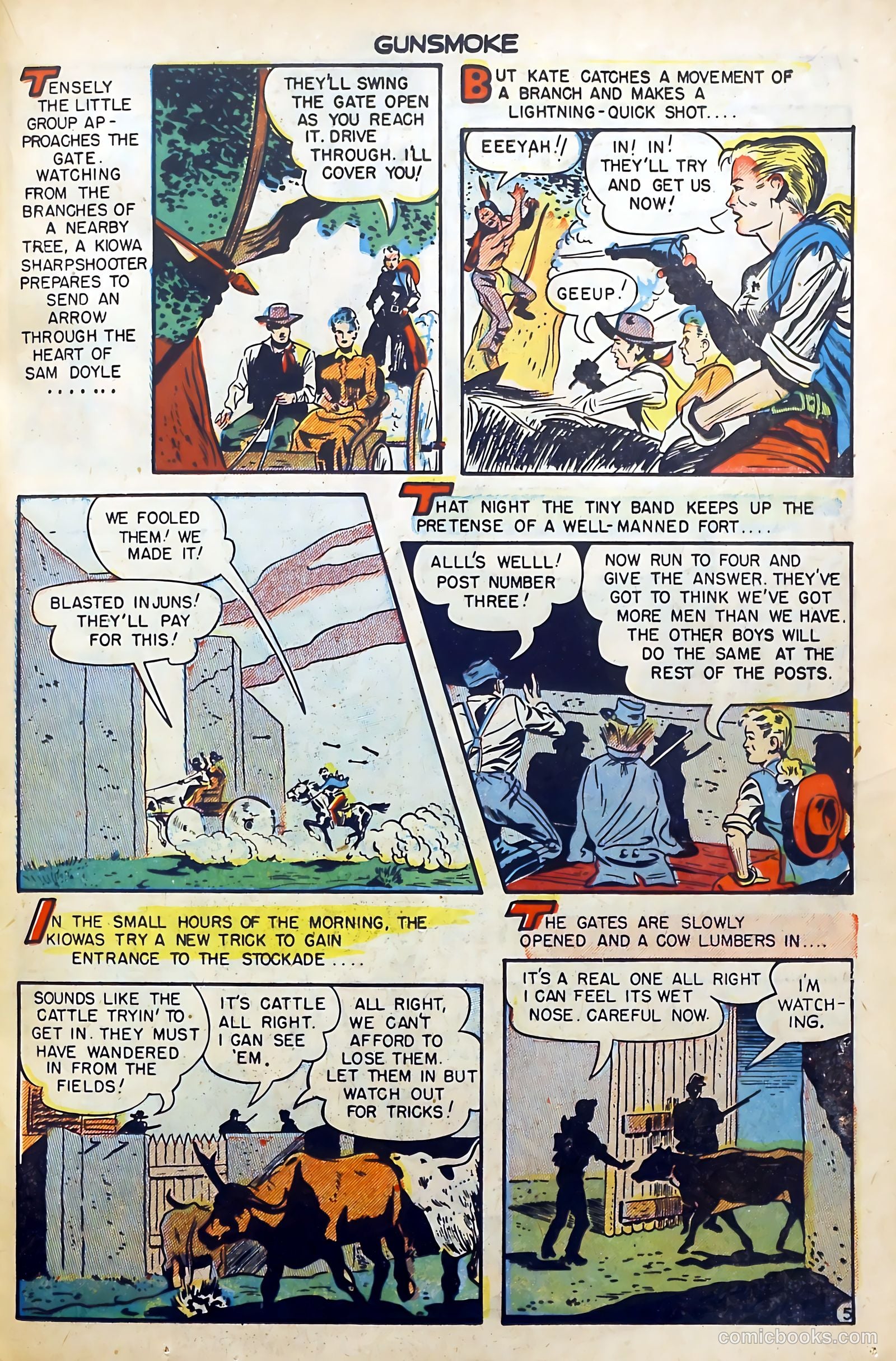 Gunsmoke #9 (1950) — page 15 of 36
