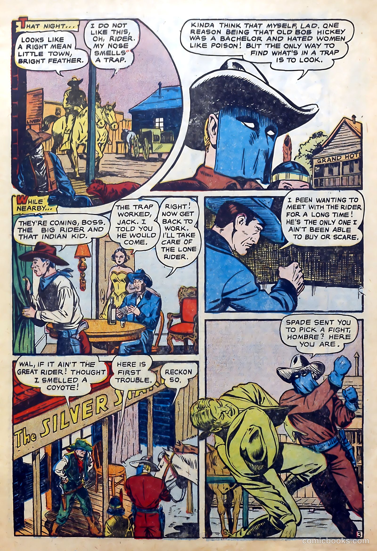 Gunsmoke Trail #1 (1957) — page 5 of 36