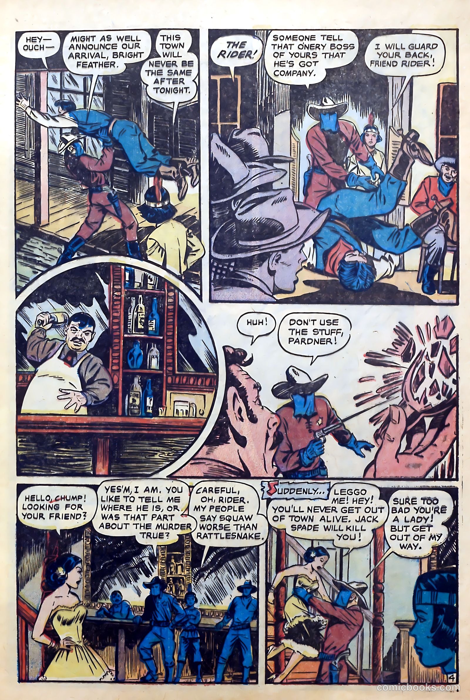 Gunsmoke Trail #1 (1957) — page 7 of 36