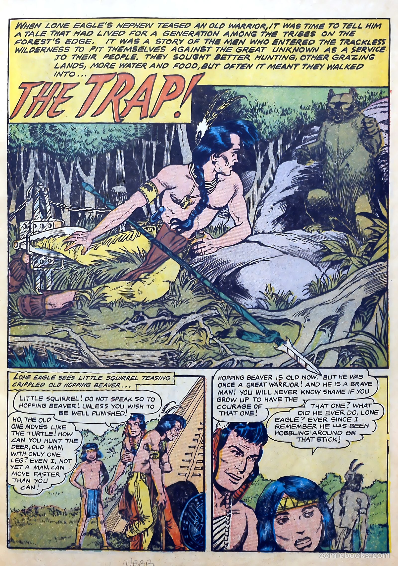 Gunsmoke Trail #1 (1957) — page 13 of 36