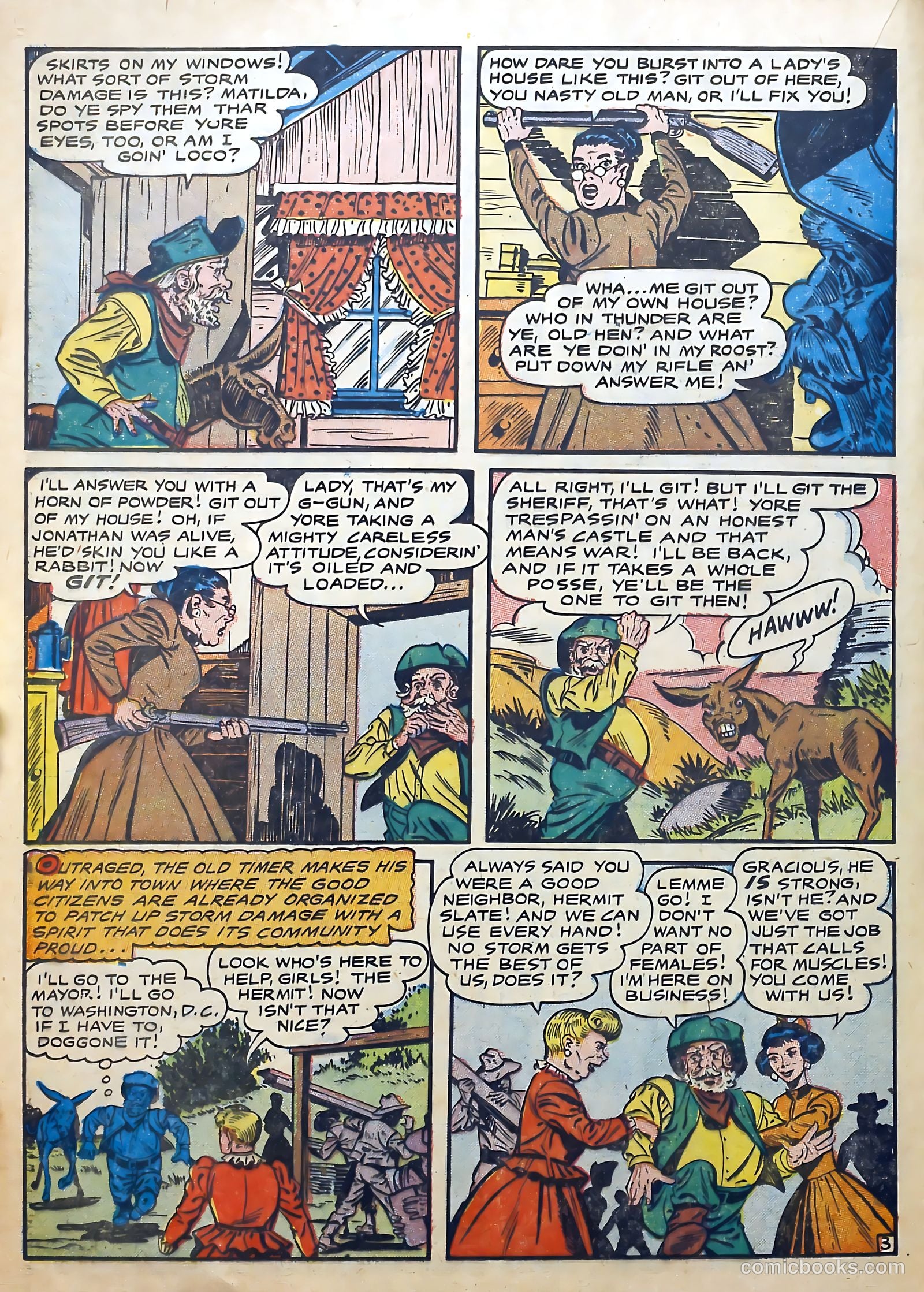 Gunsmoke Trail #1 (1957) — page 20 of 36