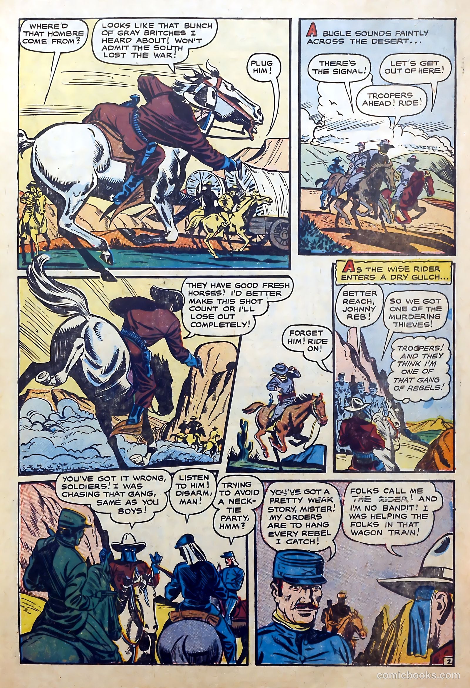 Gunsmoke Trail #1 (1957) — page 25 of 36