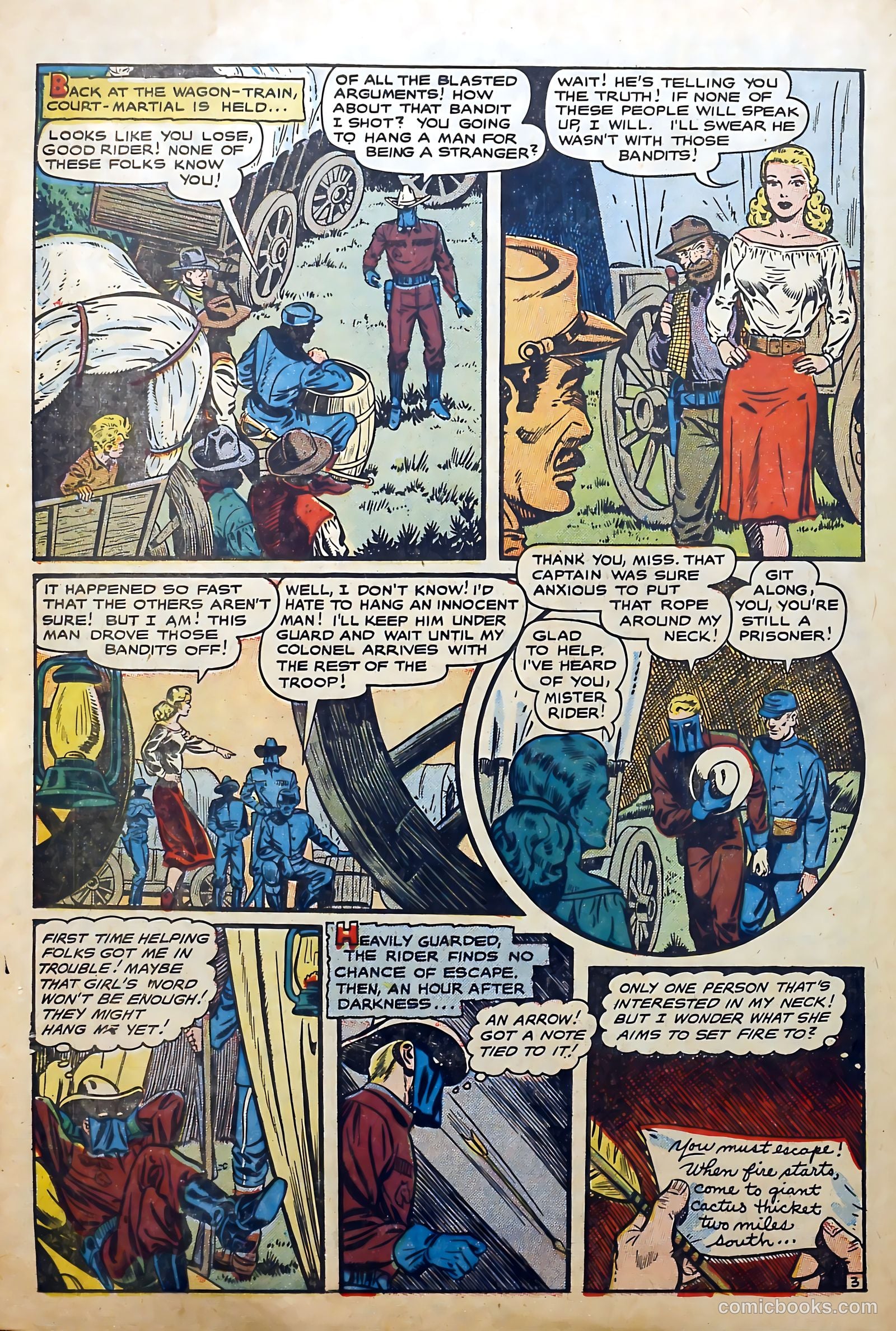 Gunsmoke Trail #1 (1957) — page 28 of 36