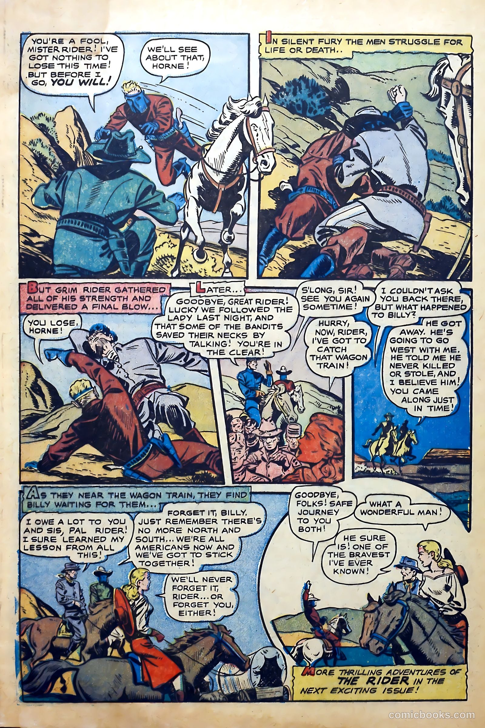 Gunsmoke Trail #1 (1957) — page 34 of 36