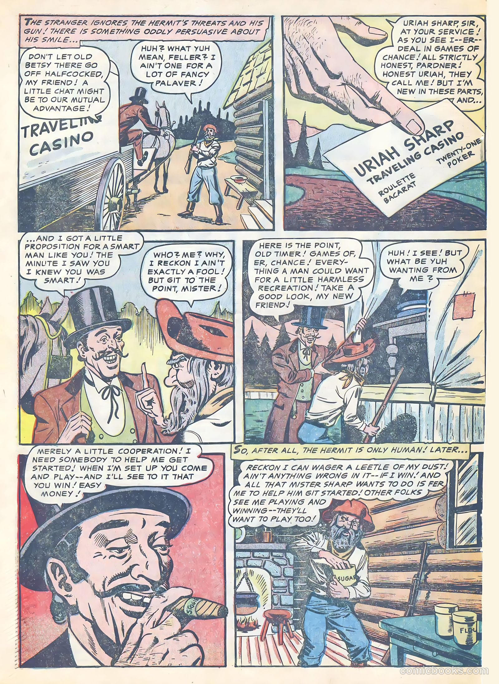 Gunsmoke Trail #2 (1957) — page 32 of 36