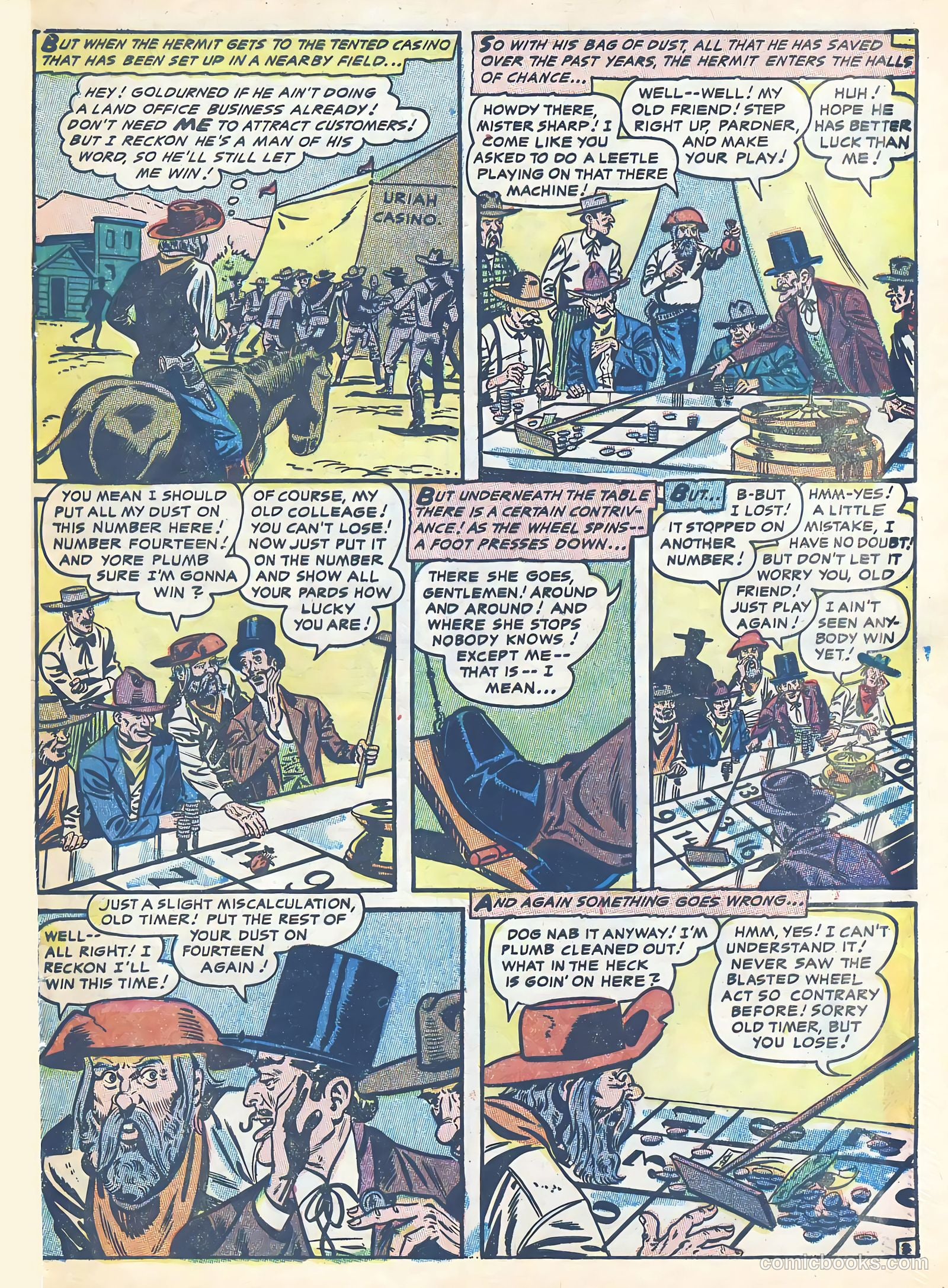 Gunsmoke Trail #2 (1957) — page 33 of 36