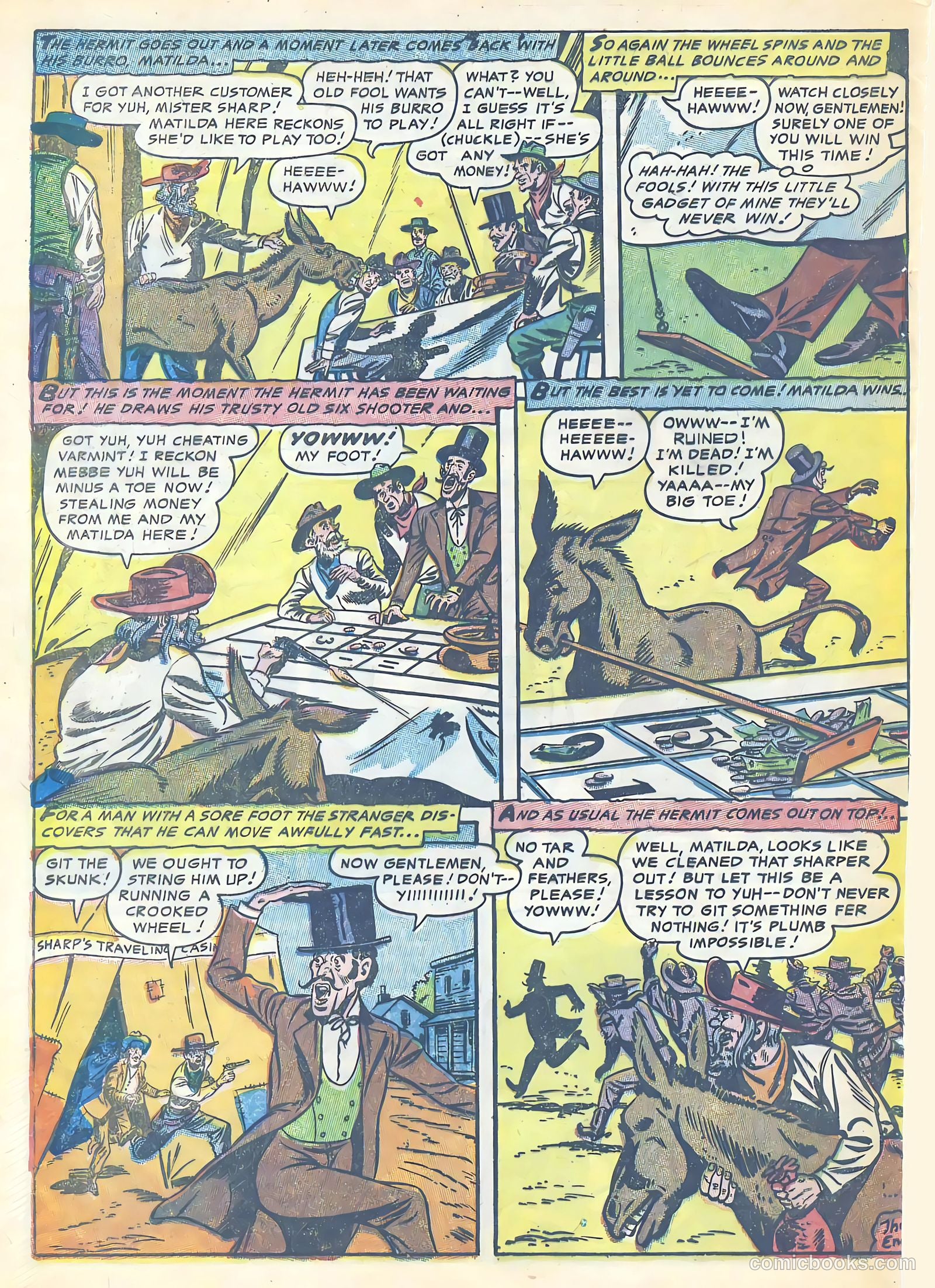 Gunsmoke Trail #2 (1957) — page 34 of 36