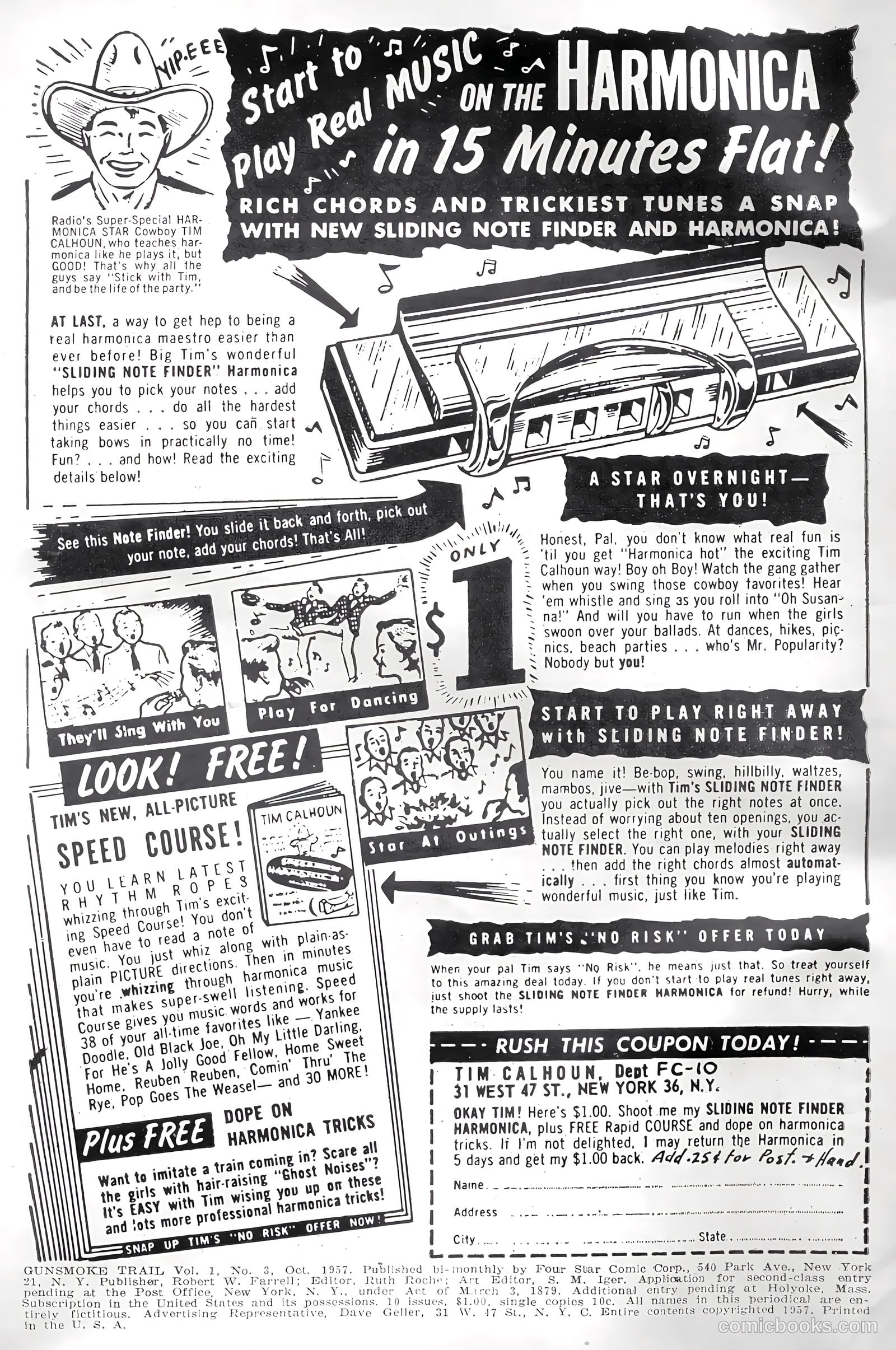 Gunsmoke Trail #3 (1957) — page 2 of 36