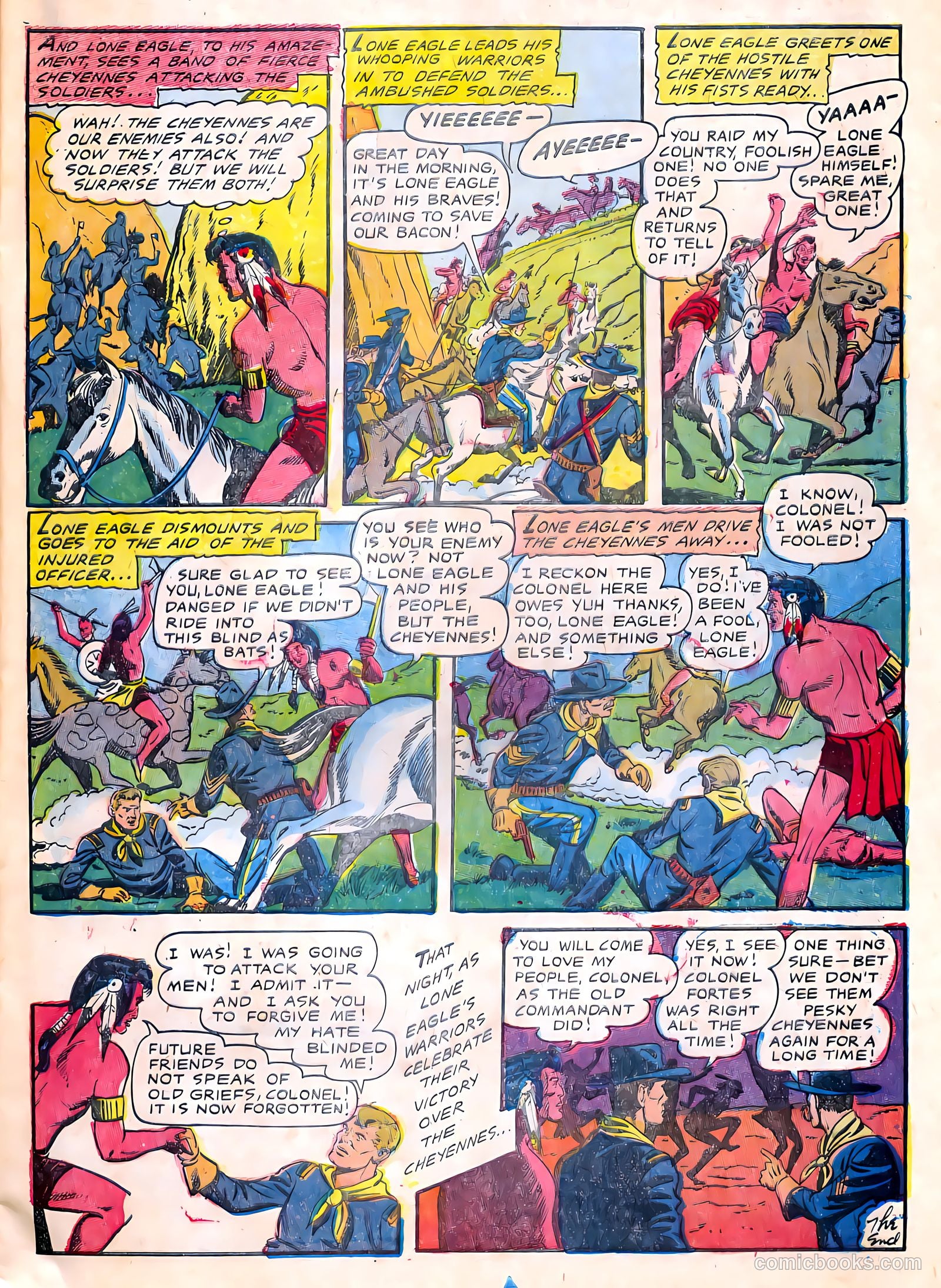 Gunsmoke Trail #3 (1957) — page 9 of 36