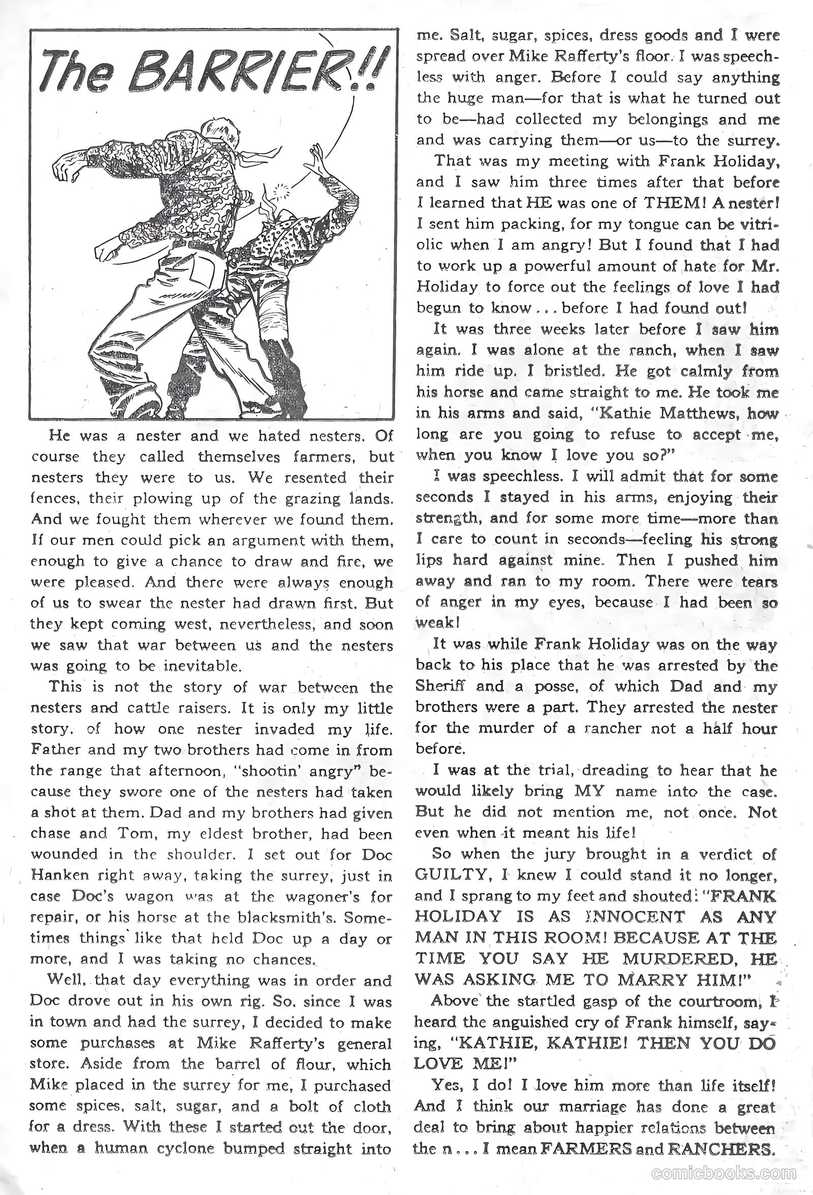 Gunsmoke Trail #3 (1957) — page 13 of 36
