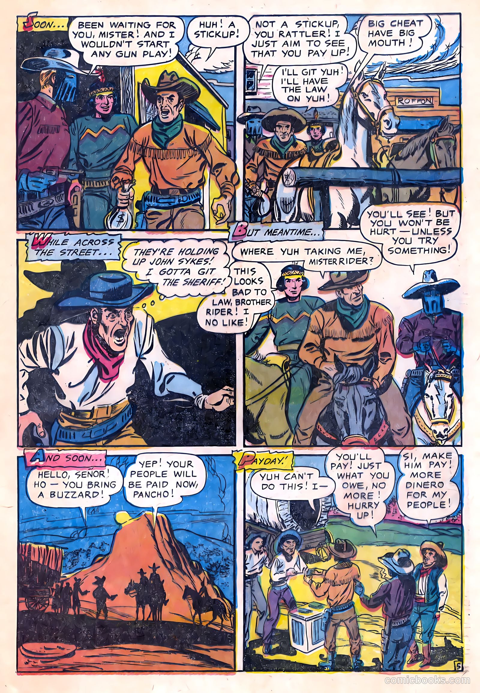 Gunsmoke Trail #3 (1957) — page 15 of 36