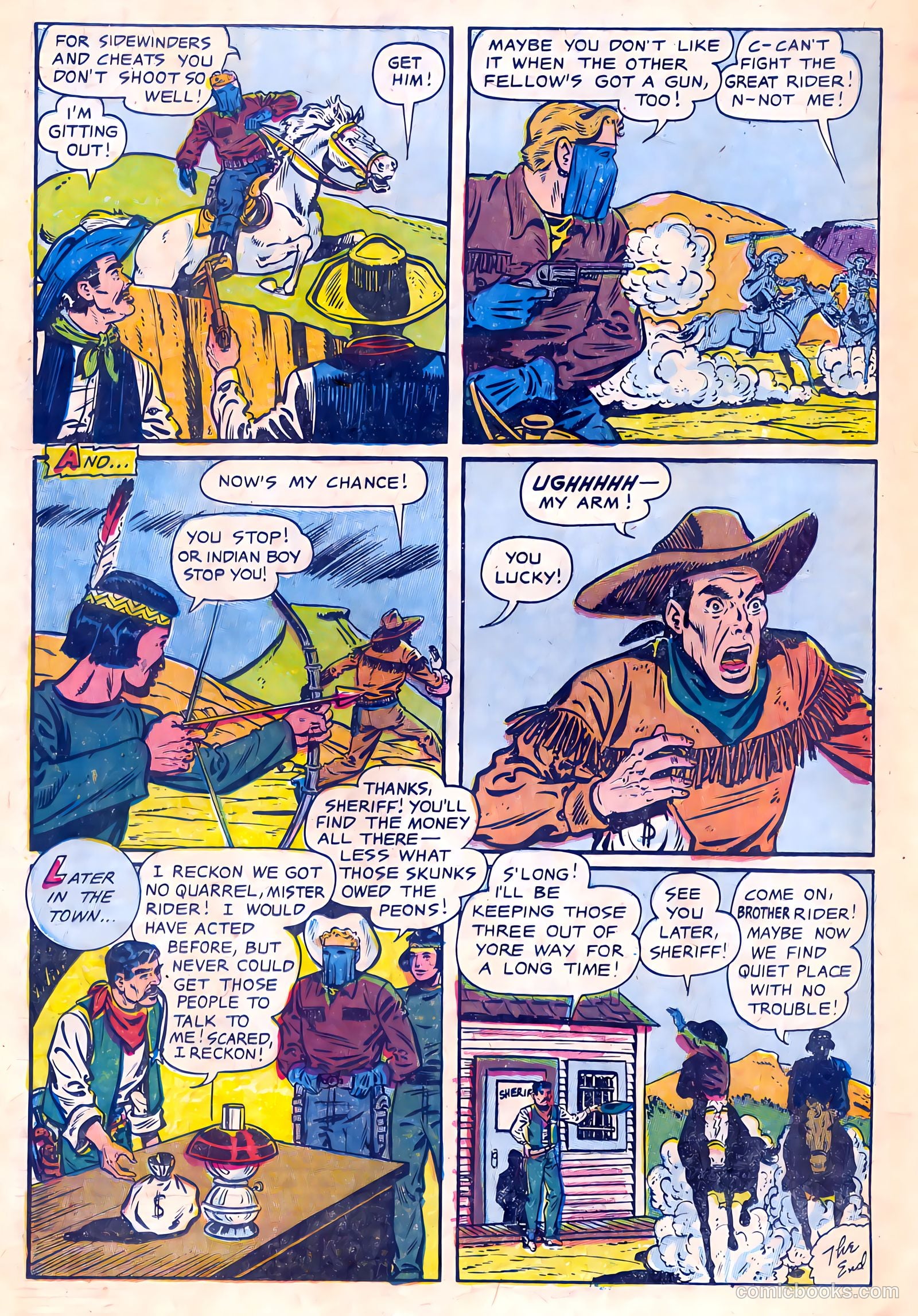 Gunsmoke Trail #3 (1957) — page 18 of 36