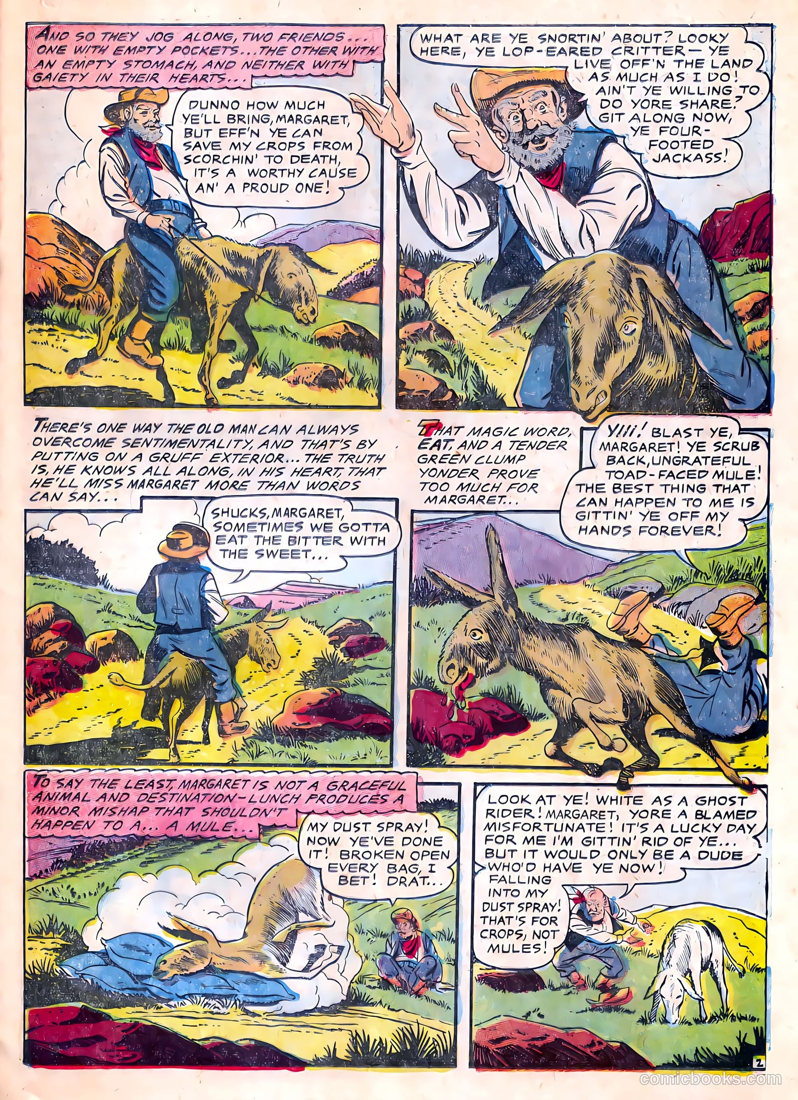 Gunsmoke Trail #3 (1957) — page 21 of 36