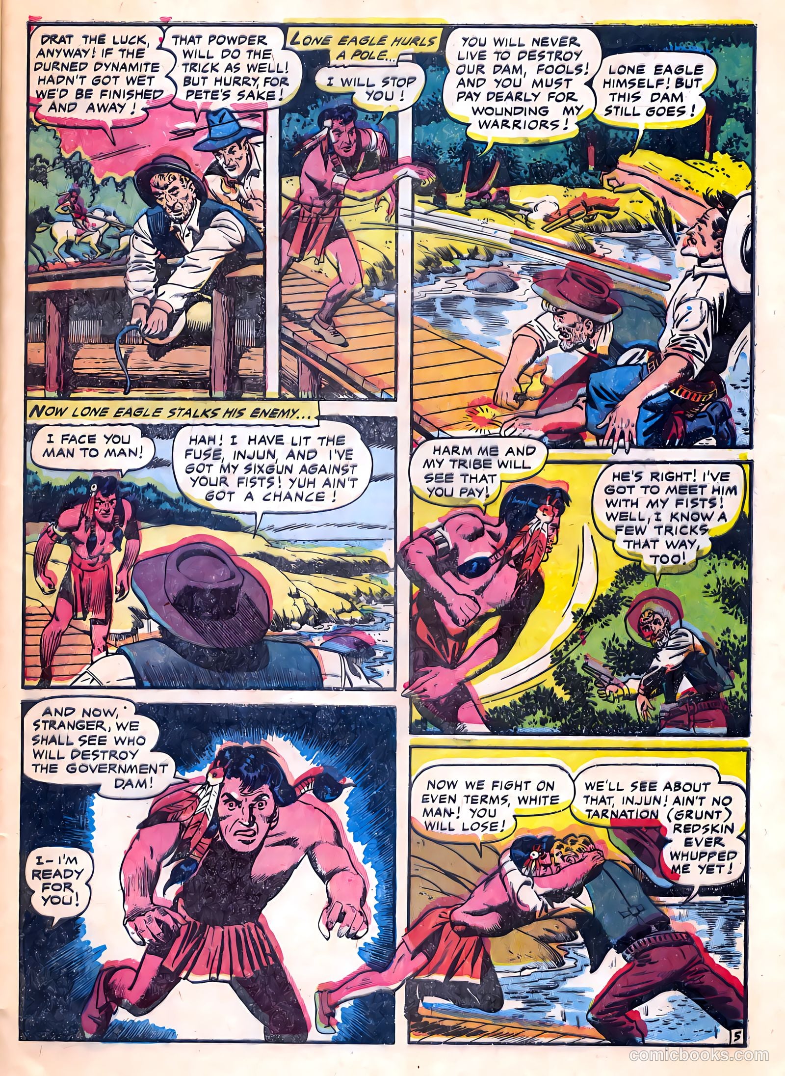 Gunsmoke Trail #3 (1957) — page 31 of 36