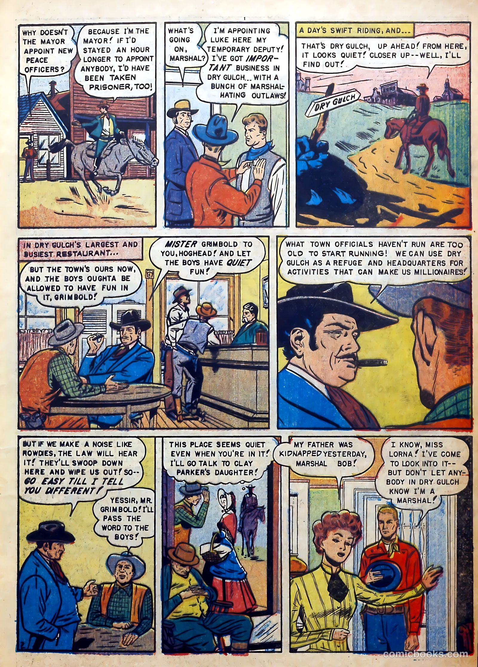 Gunsmoke Trail #4 (1958) — page 5 of 36