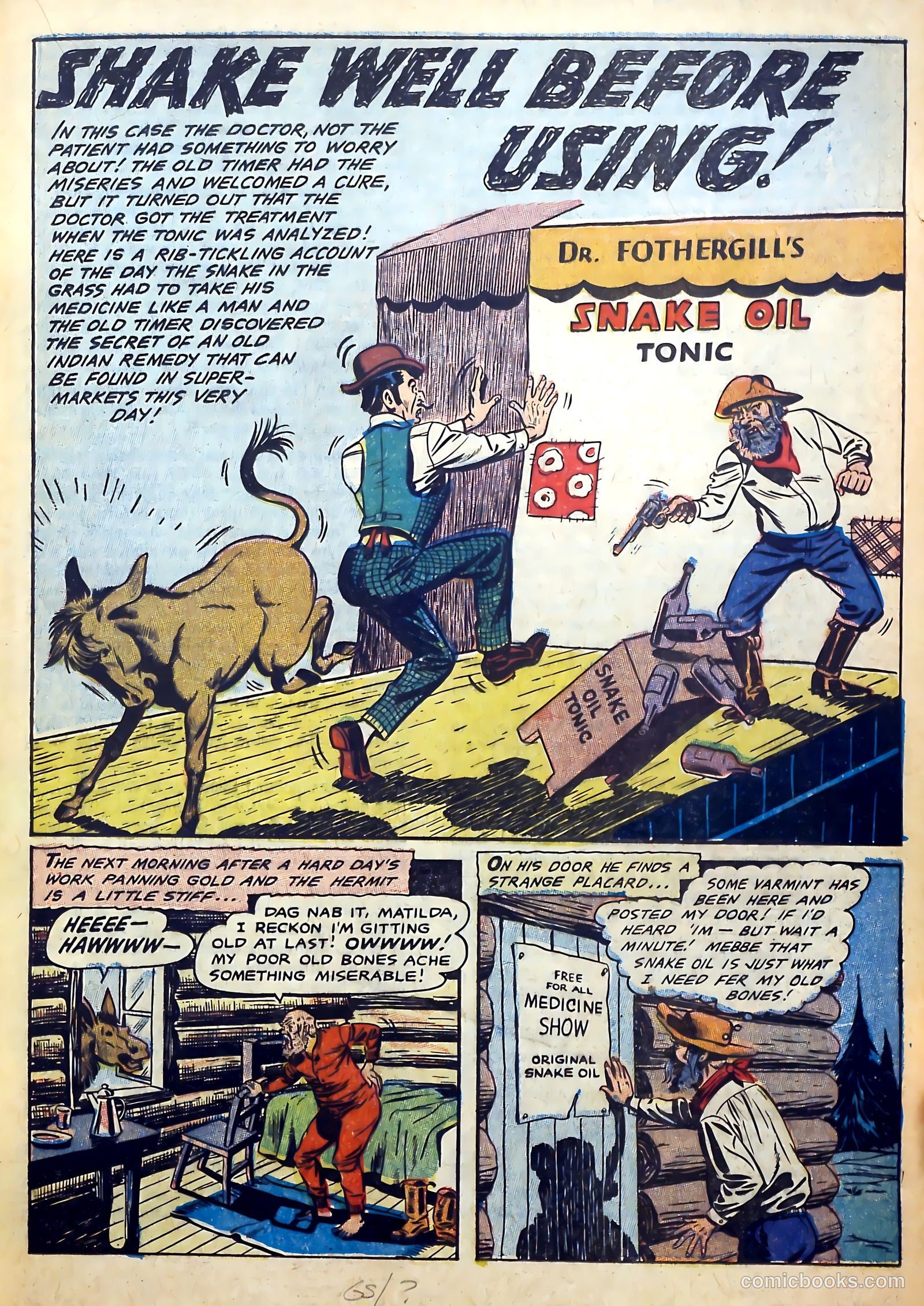 Gunsmoke Trail #4 (1958) — page 19 of 36