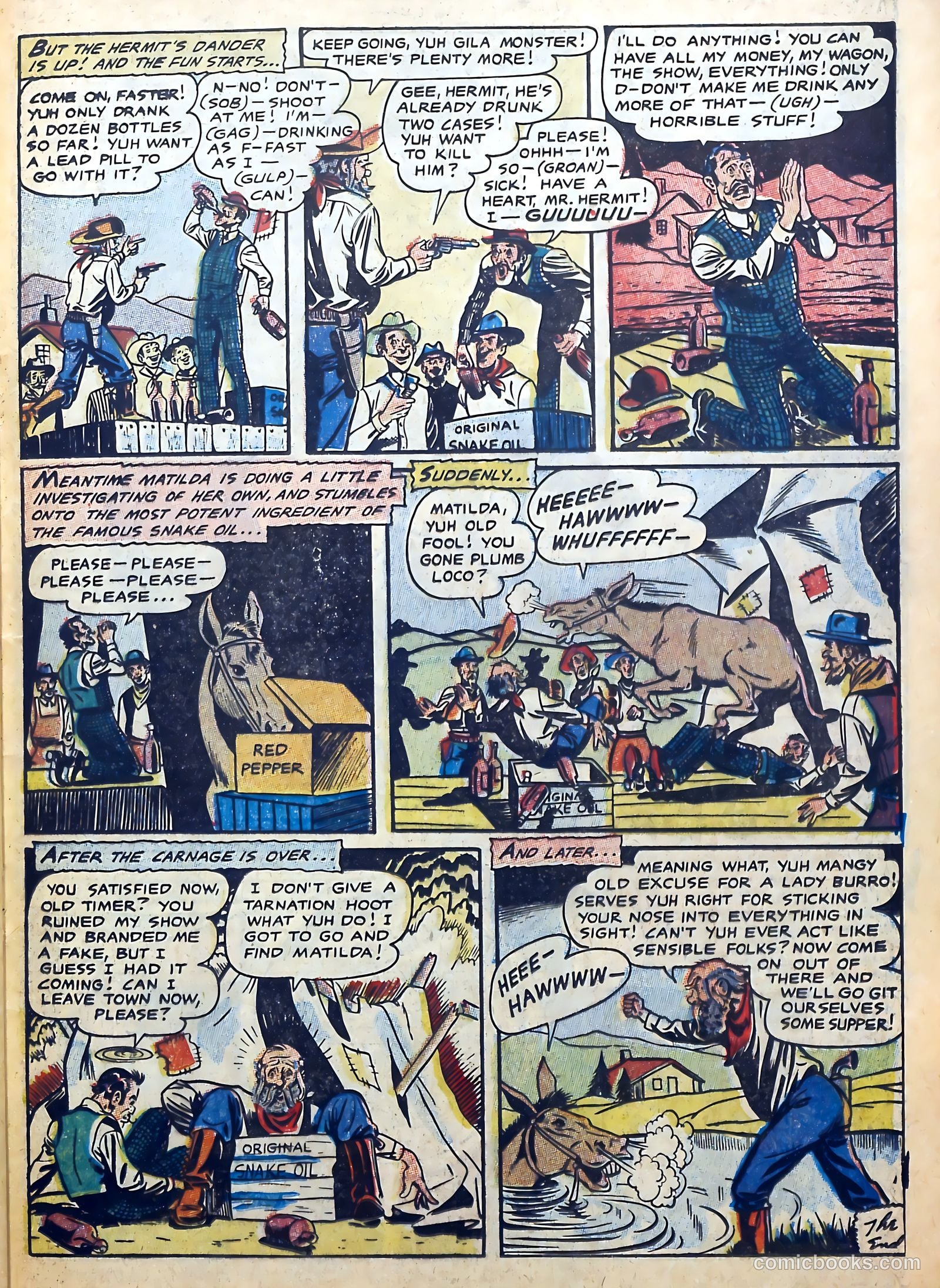 Gunsmoke Trail #4 (1958) — page 25 of 36
