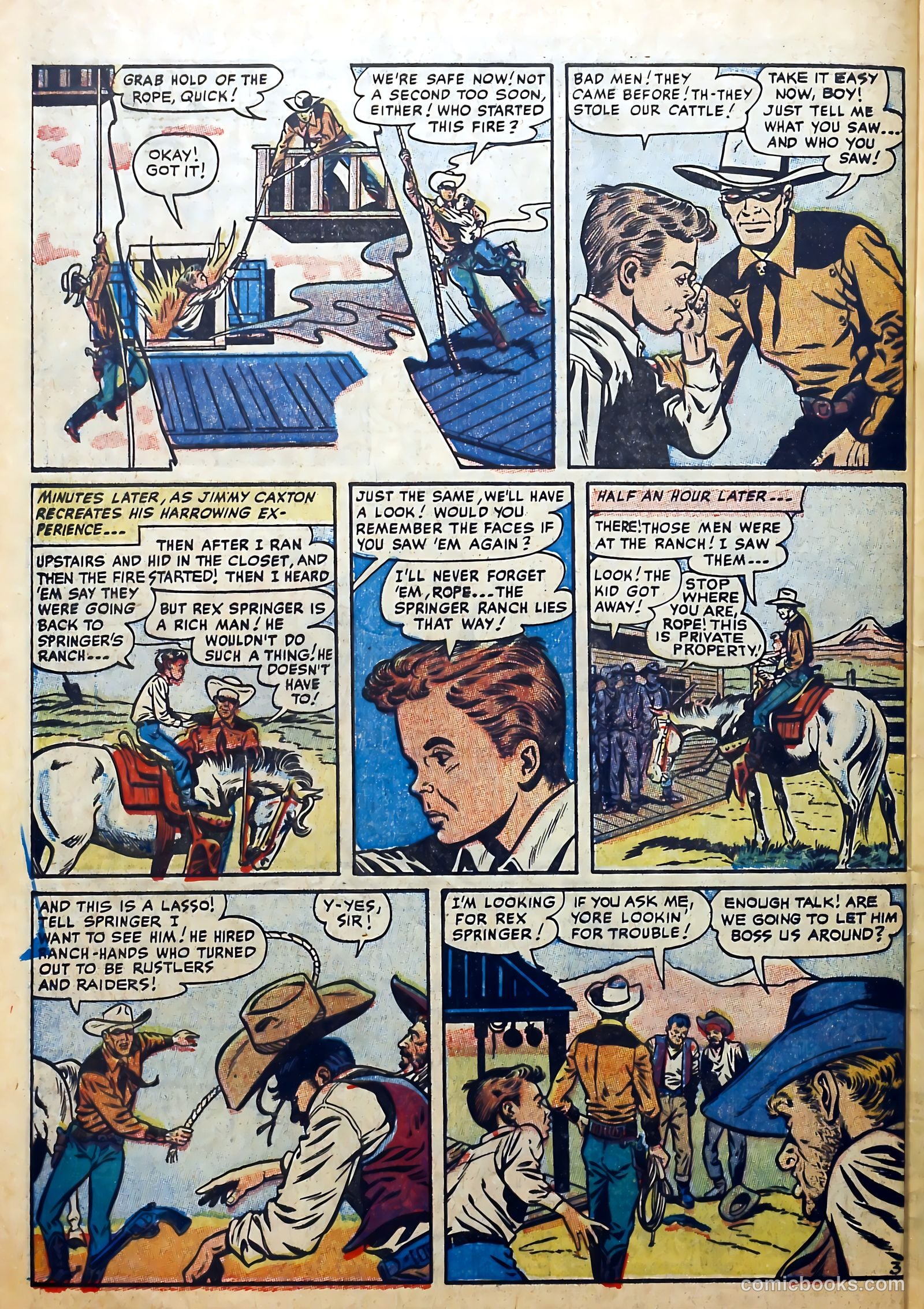 Gunsmoke Trail #4 (1958) — page 28 of 36