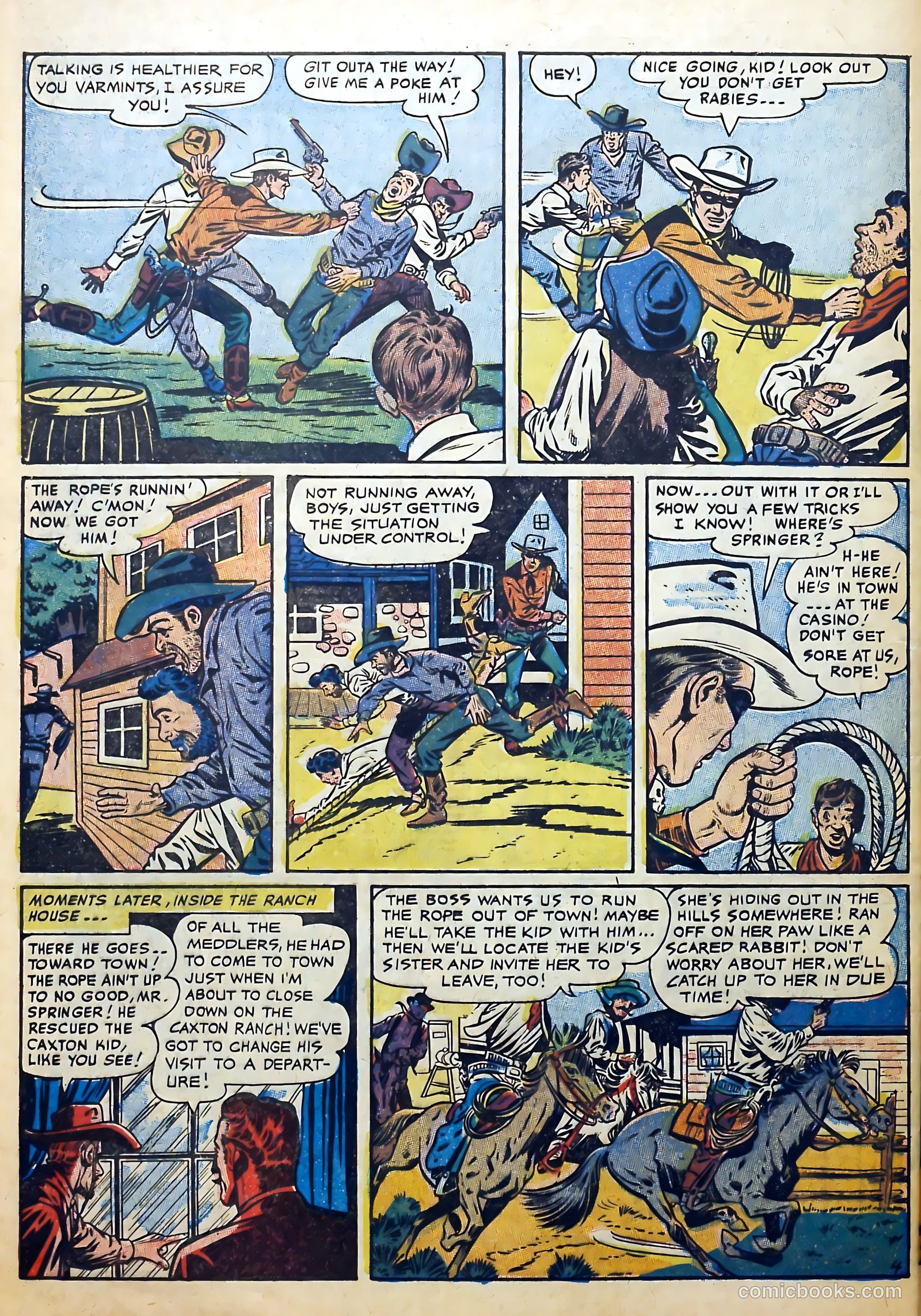 Gunsmoke Trail #4 (1958) — page 30 of 36