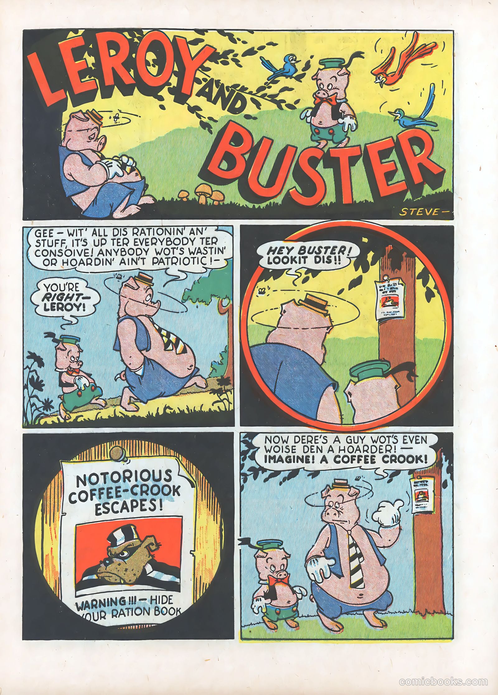 Ha Ha Comics #1 (1943) — page 16 of 61