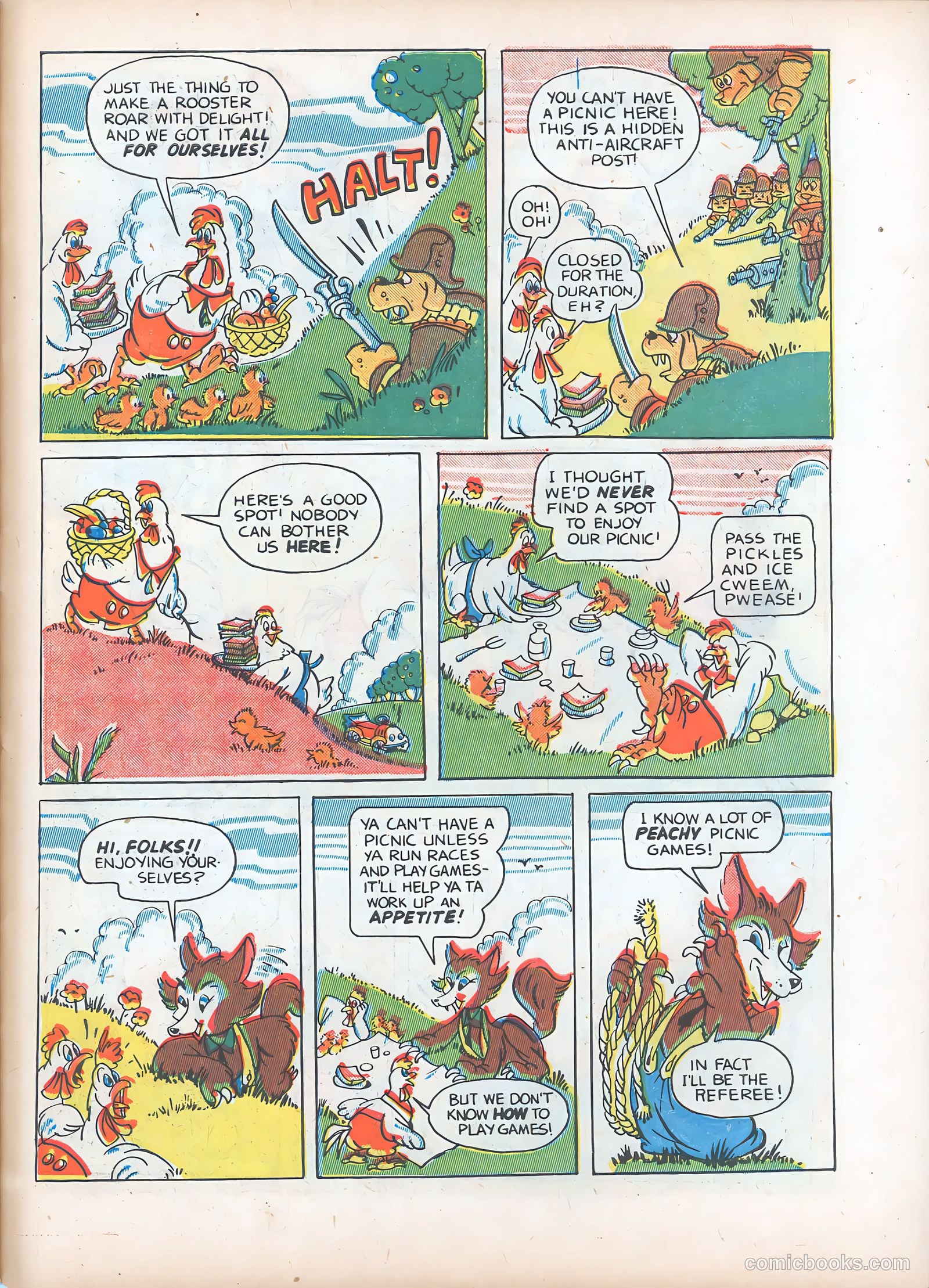Ha Ha Comics #1 (1943) — page 54 of 61