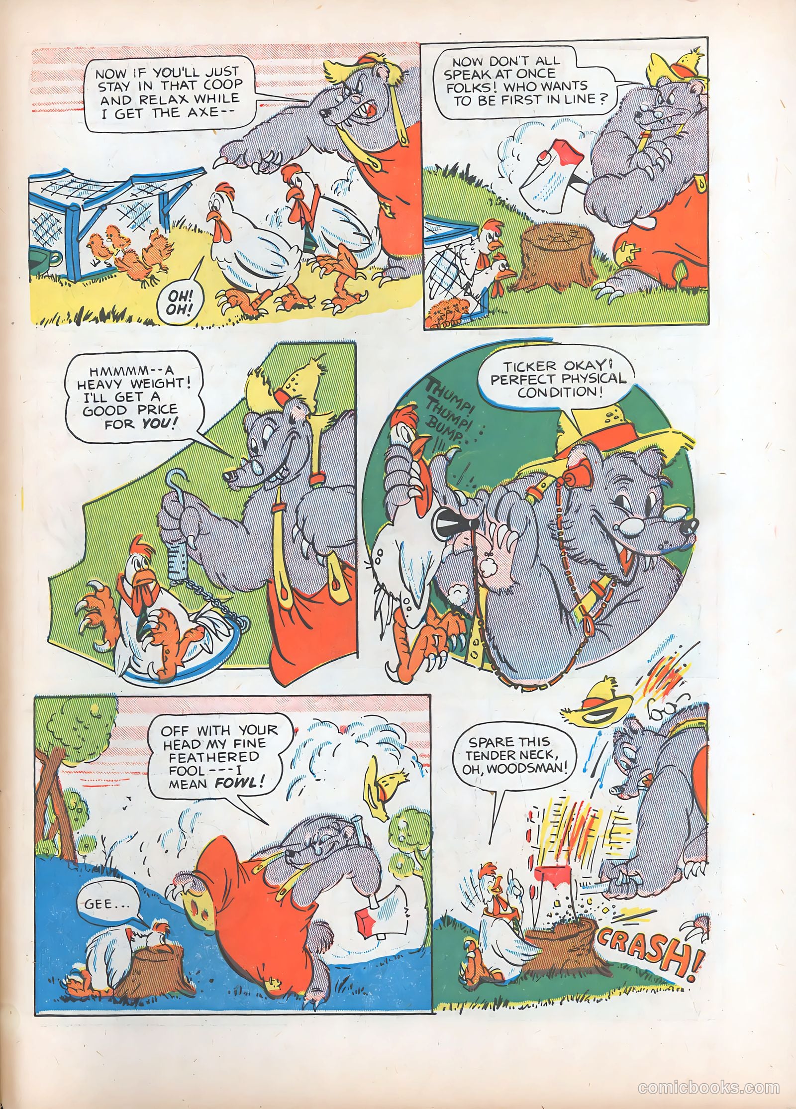 Ha Ha Comics #1 (1943) — page 56 of 61