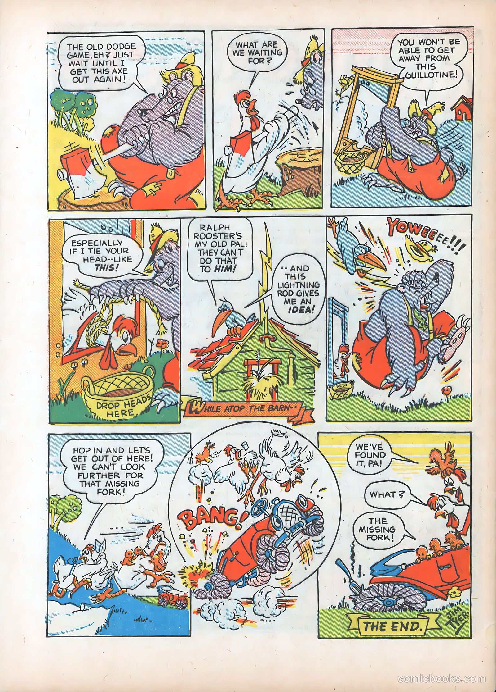 Ha Ha Comics #1 (1943) — page 57 of 61