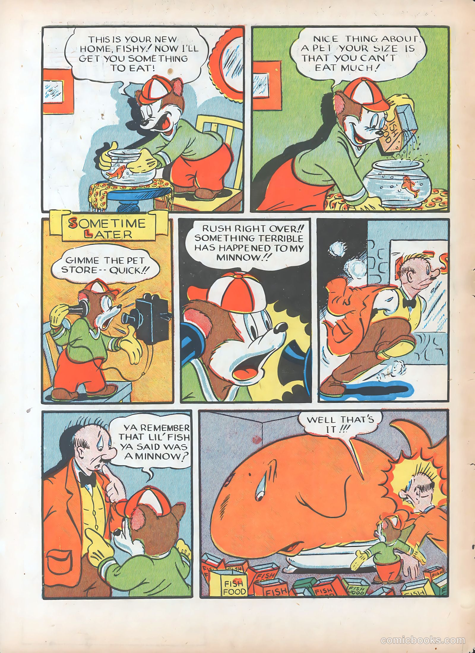 Ha Ha Comics #1 (1943) — page 59 of 61