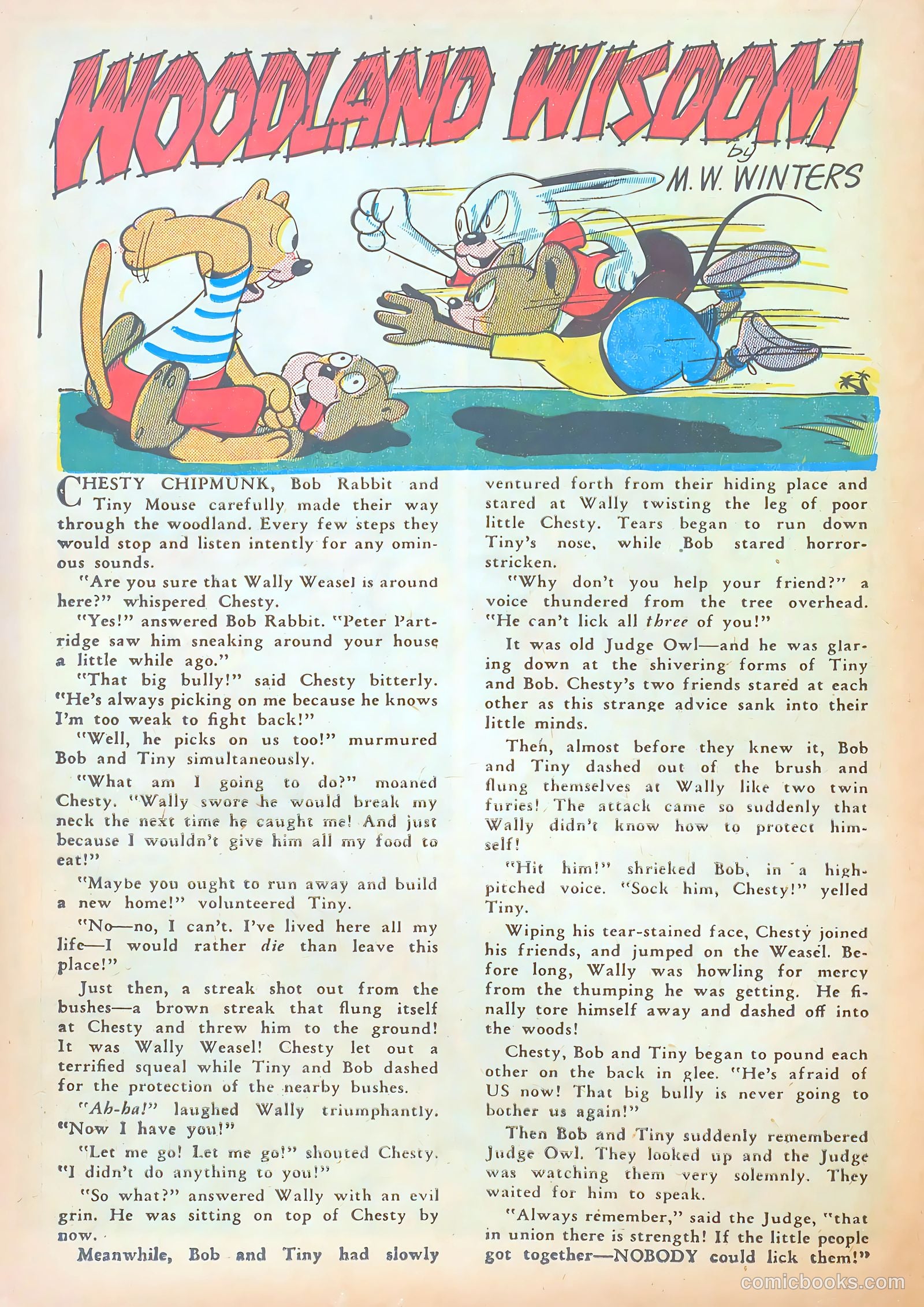 Ha Ha Comics #10 (1944) — page 34 of 52