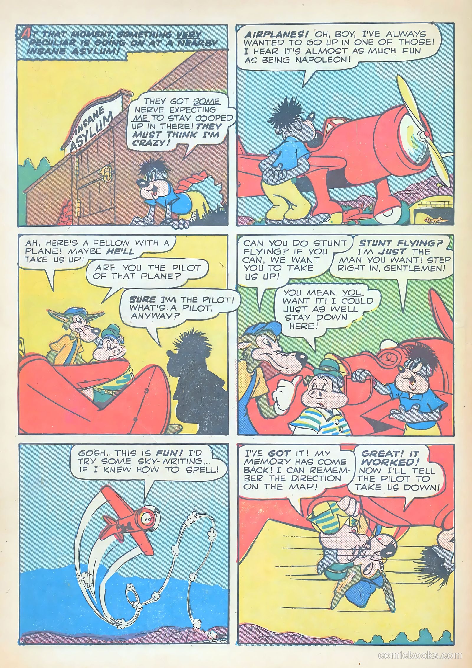 Ha Ha Comics #10 (1944) — page 48 of 52