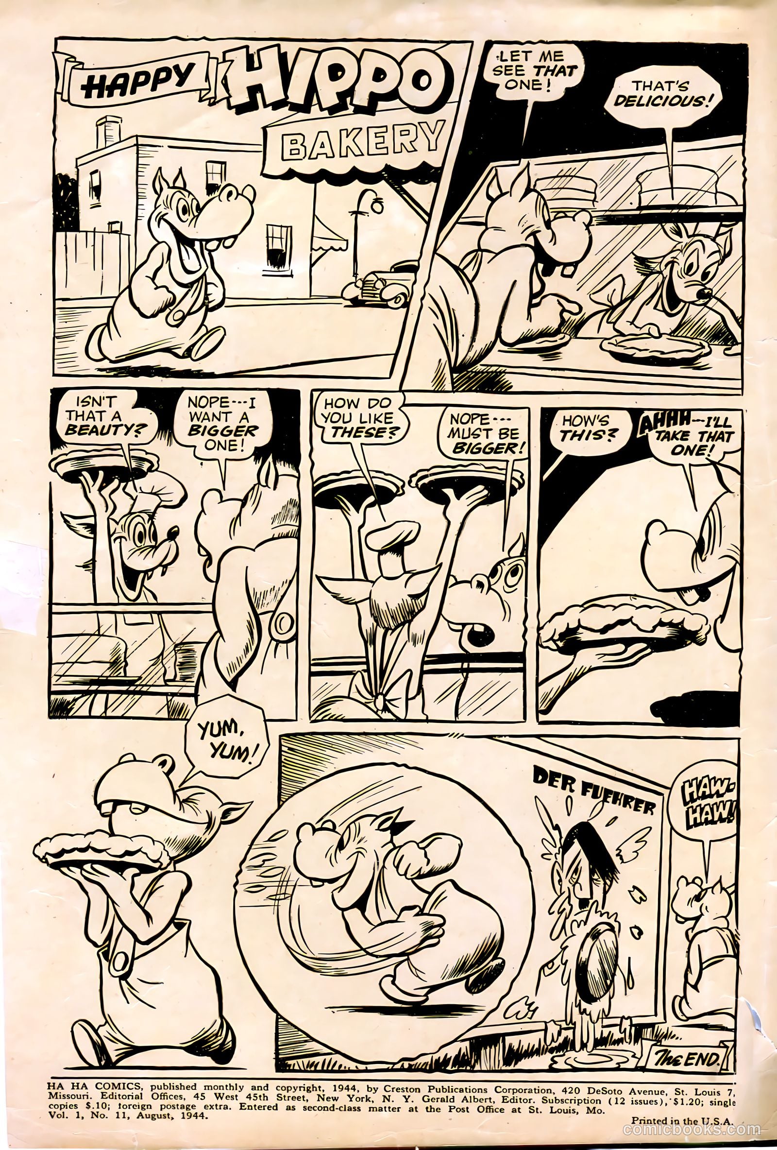 Ha Ha Comics #11 (1944) — page 2 of 52