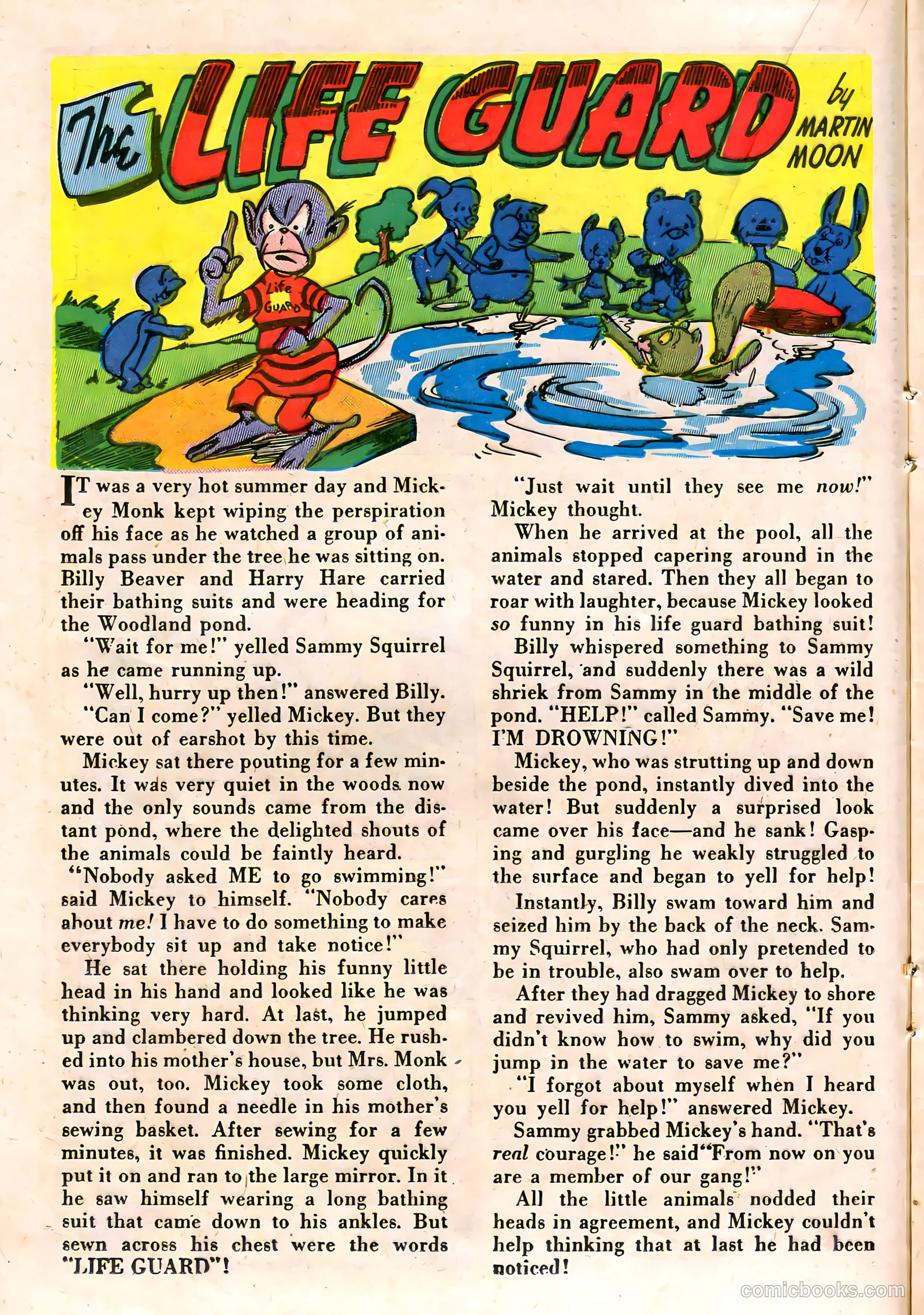 Ha Ha Comics #11 (1944) — page 18 of 52