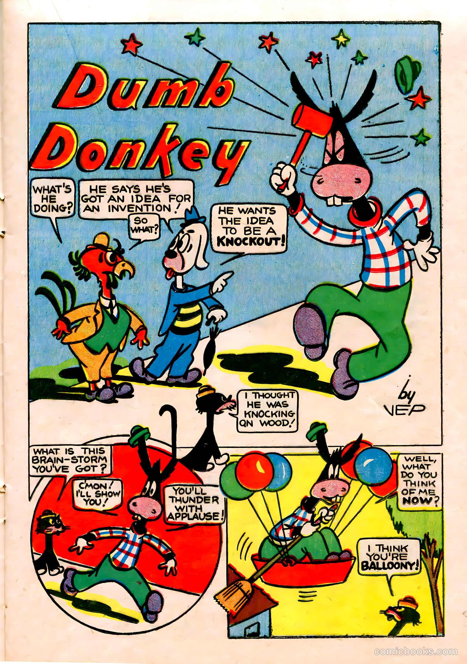 Ha Ha Comics #11 (1944) — page 19 of 52