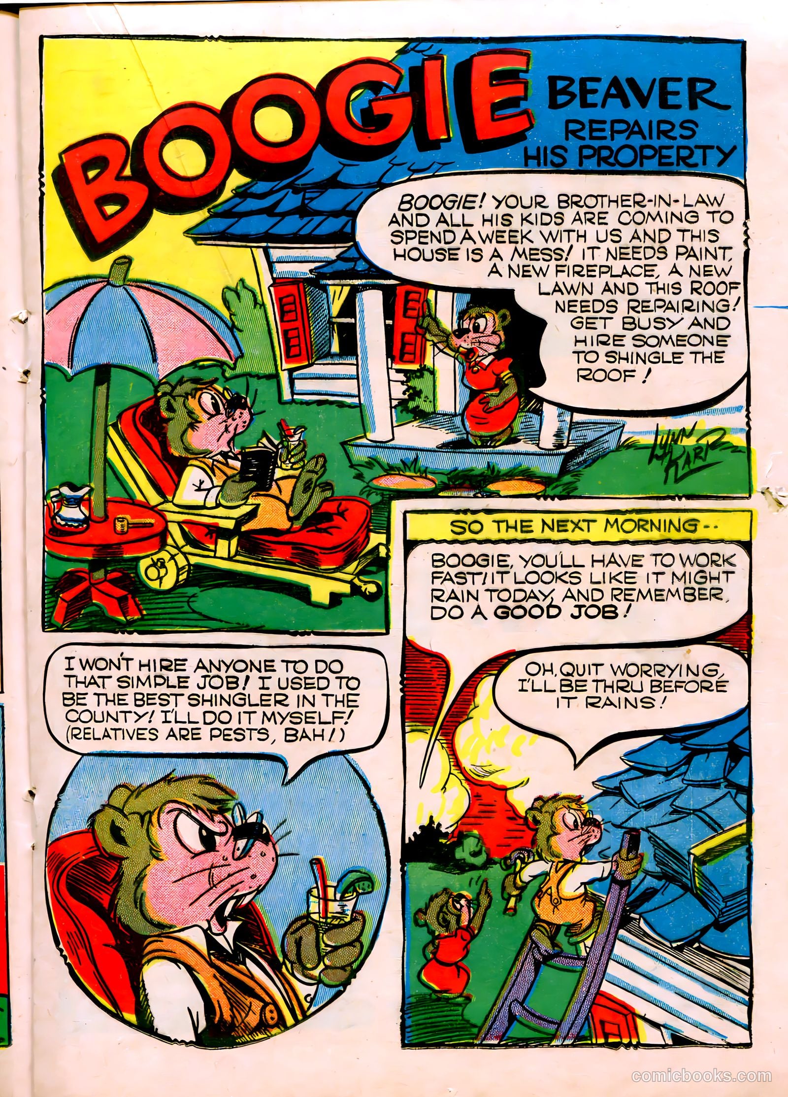 Ha Ha Comics #11 (1944) — page 25 of 52