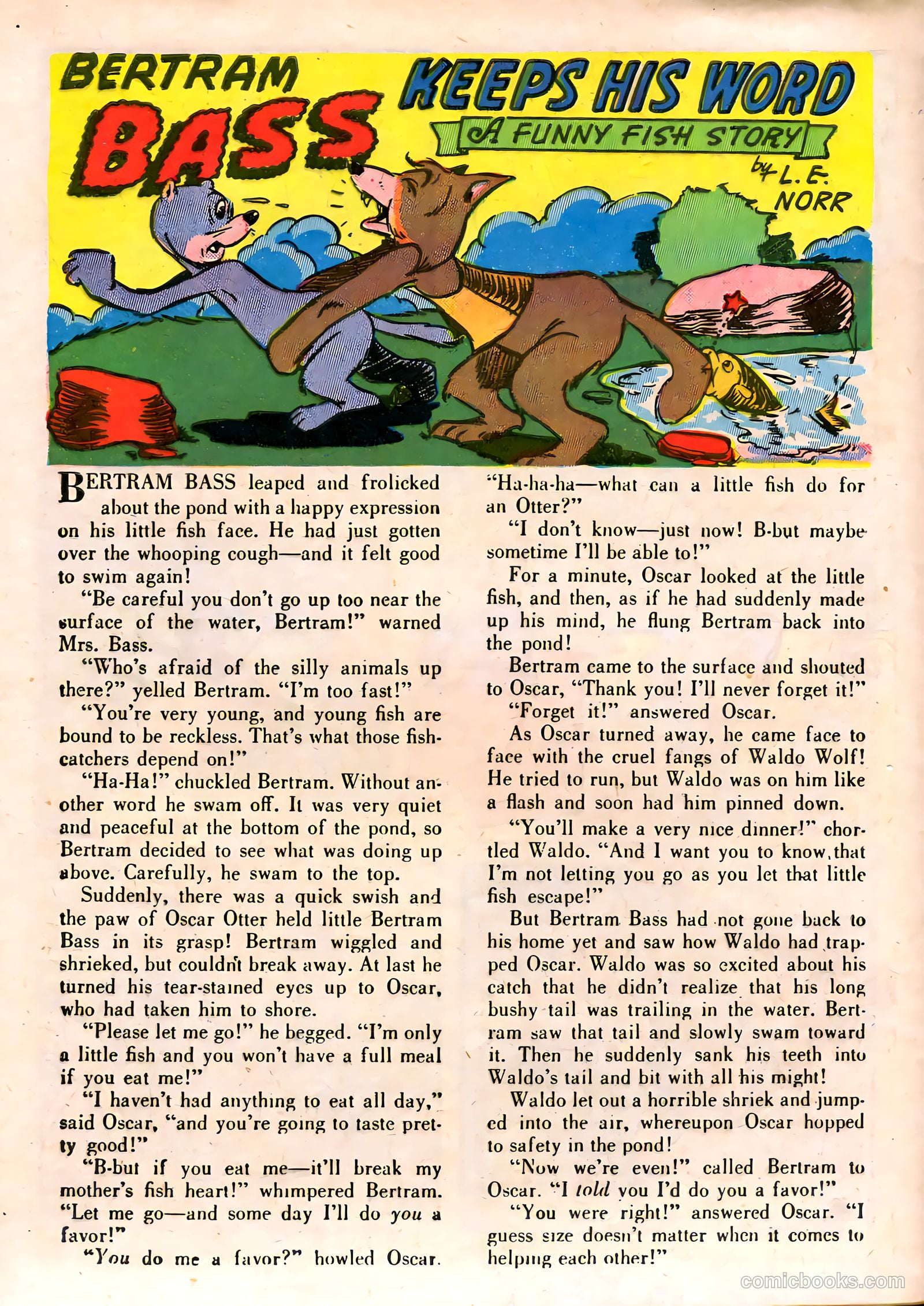 Ha Ha Comics #11 (1944) — page 42 of 52