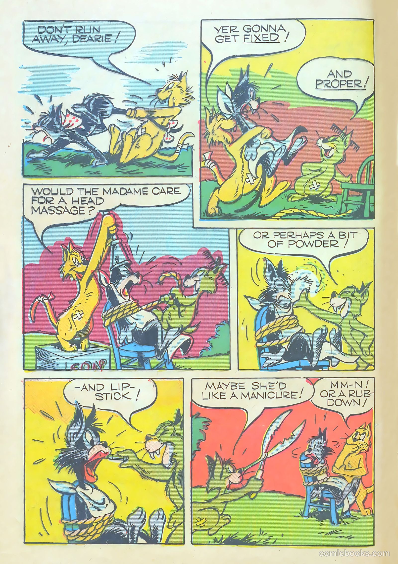 Ha Ha Comics #12 (1944) — page 6 of 52
