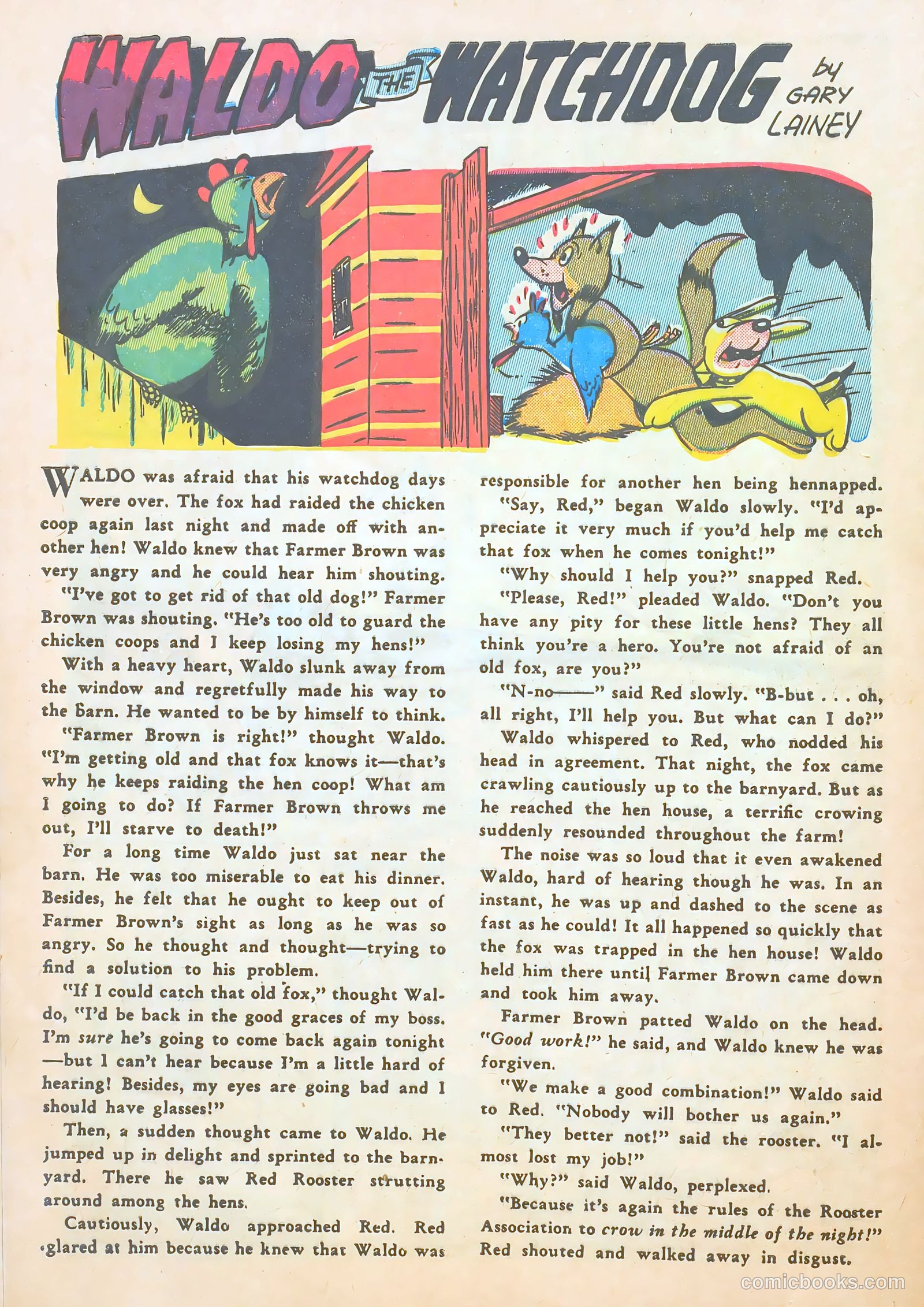 Ha Ha Comics #12 (1944) — page 46 of 52