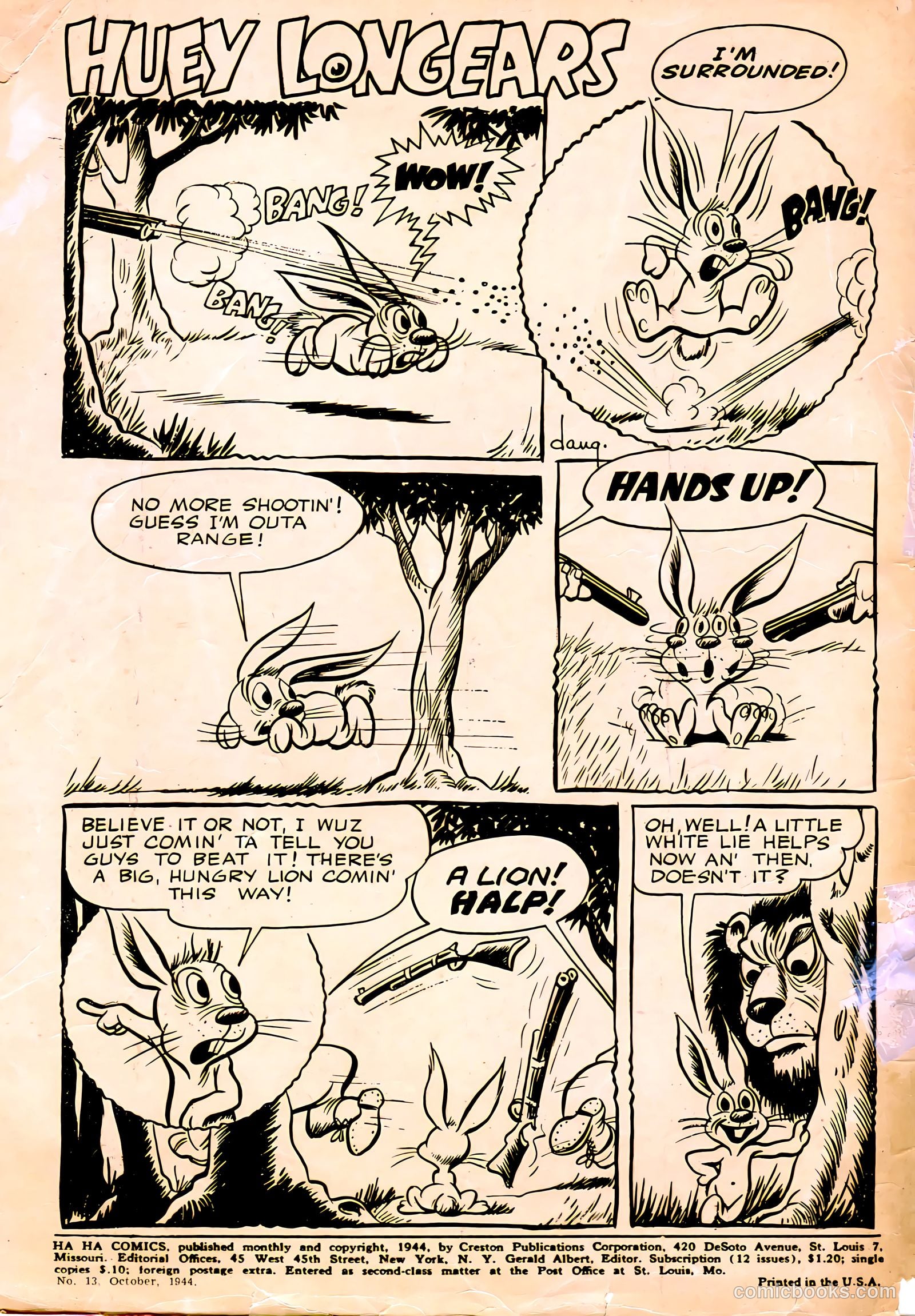 Ha Ha Comics #13 (1944) — page 2 of 52