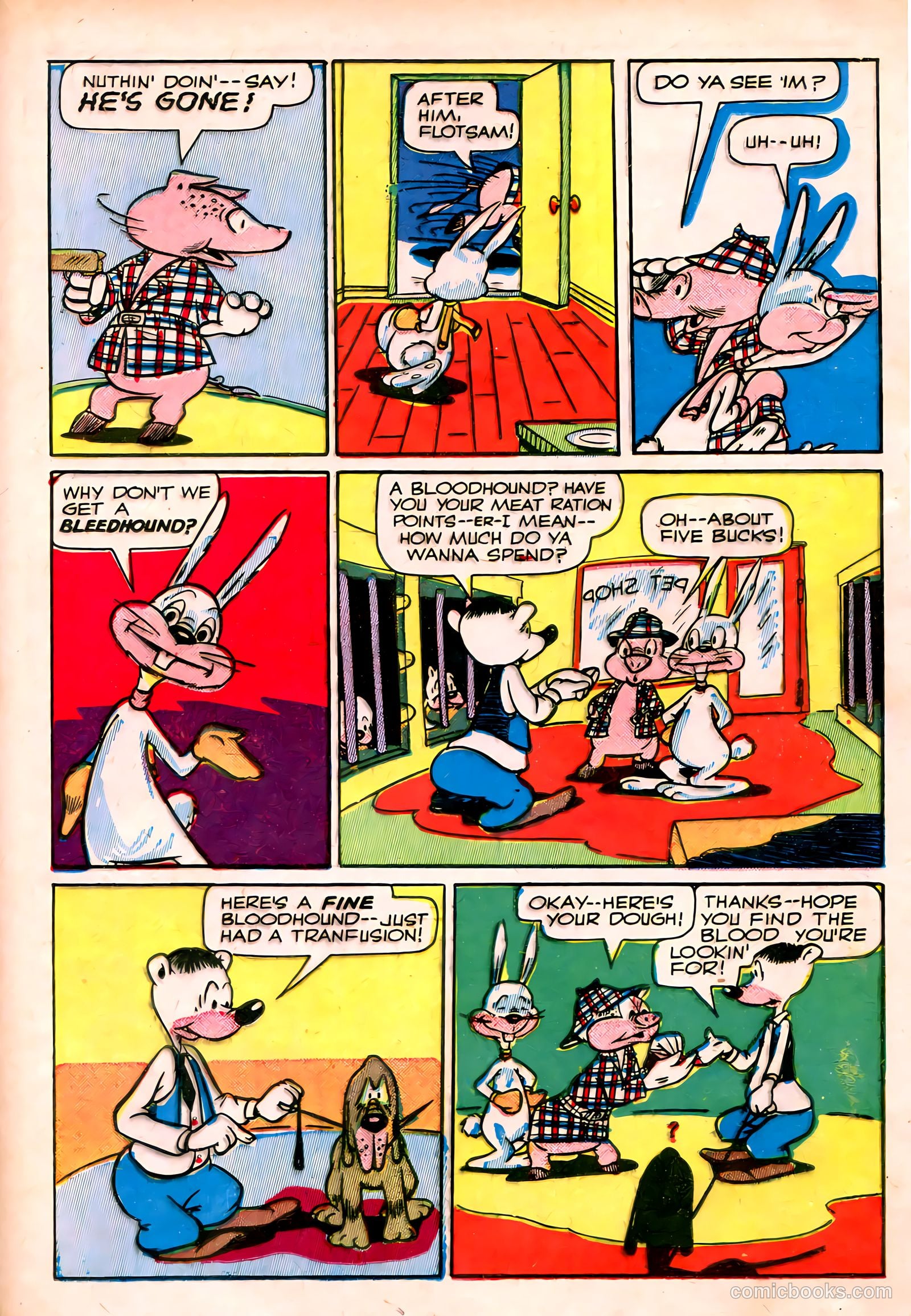 Ha Ha Comics #13 (1944) — page 35 of 52