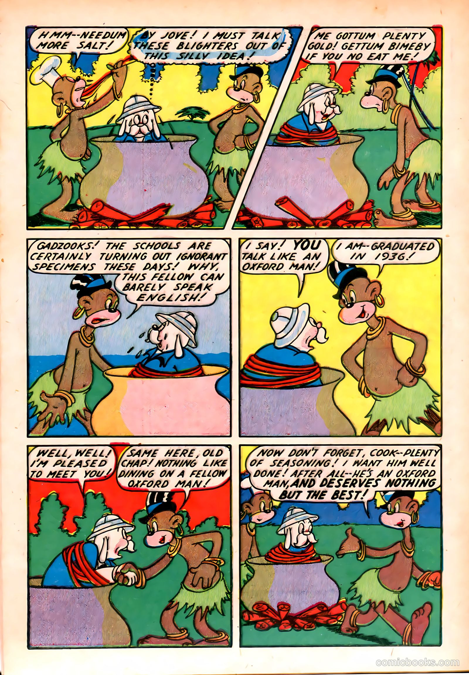 Ha Ha Comics #13 (1944) — page 42 of 52